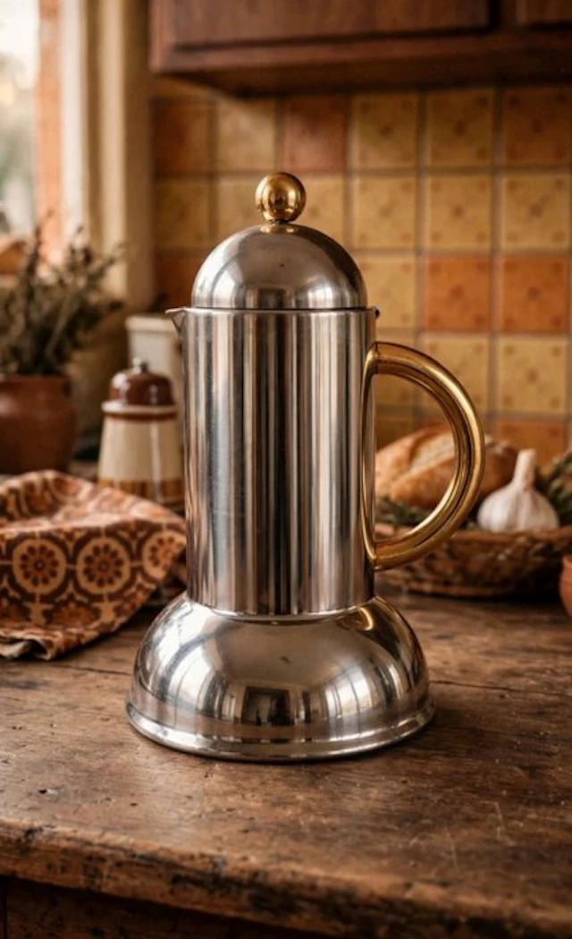 inoxpran - Coffee pot - Steel - Vintage Indox