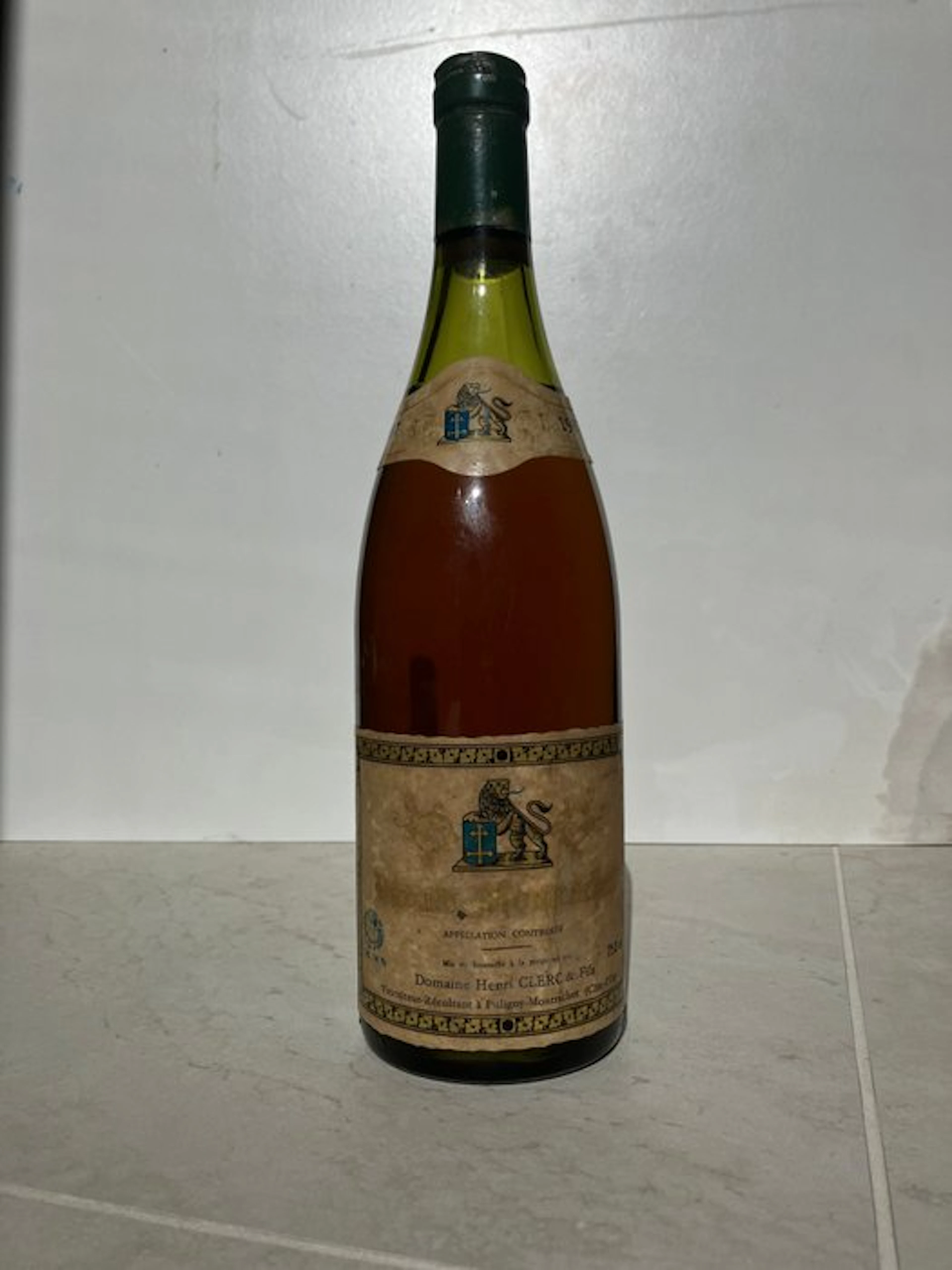 1987 Henri Clerc & Fils - Bâtard-Montrachet Grand Cru - 1 Bottle (0.75L)