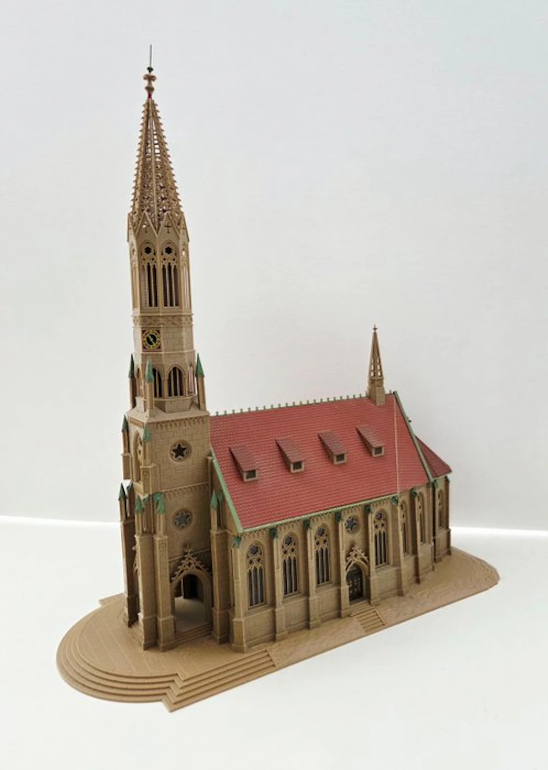 Vollmer H0 - 3739 - Model train scenery (1) - A larger...