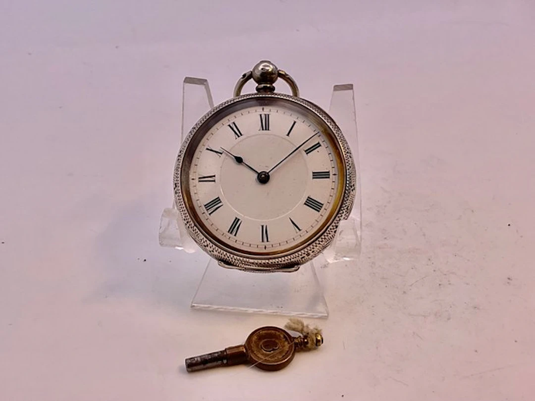 Cilindro Argento . A.F. Mercato inglese . 1880 . - 1850-1900