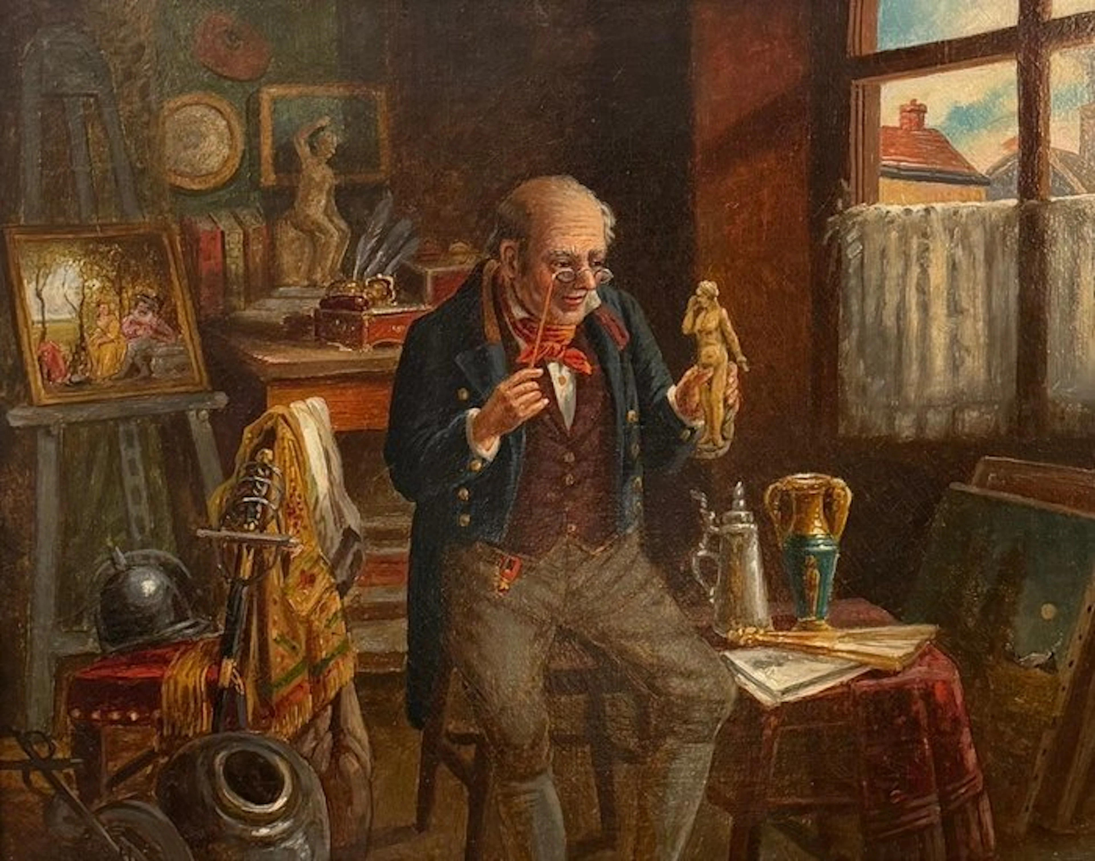 Hermann Kern (1883-1912) - L’antiquario (The Connaisseur)