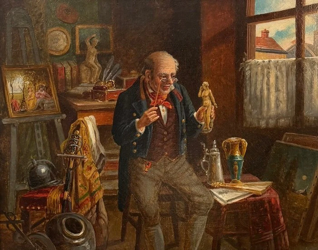 Hermann Kern (1883-1912) - L’antiquario (The Connaisseur)