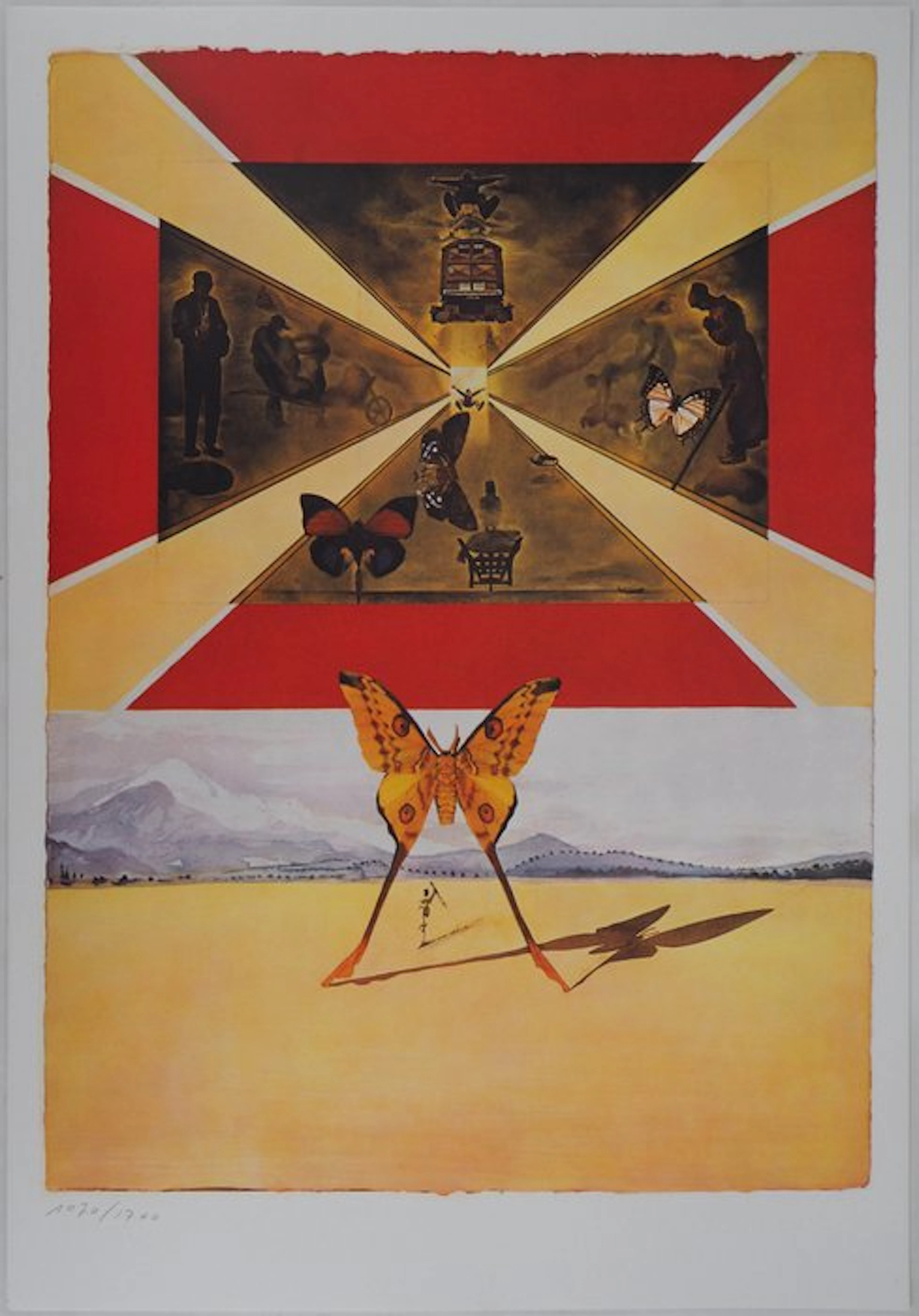 Salvador Dali (1904-1989) - France : Roussillon (La Gare de Perpignan)