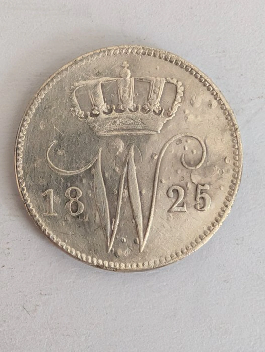 Netherlands. Willem I. 25 Cent 1825 (No reserve price)