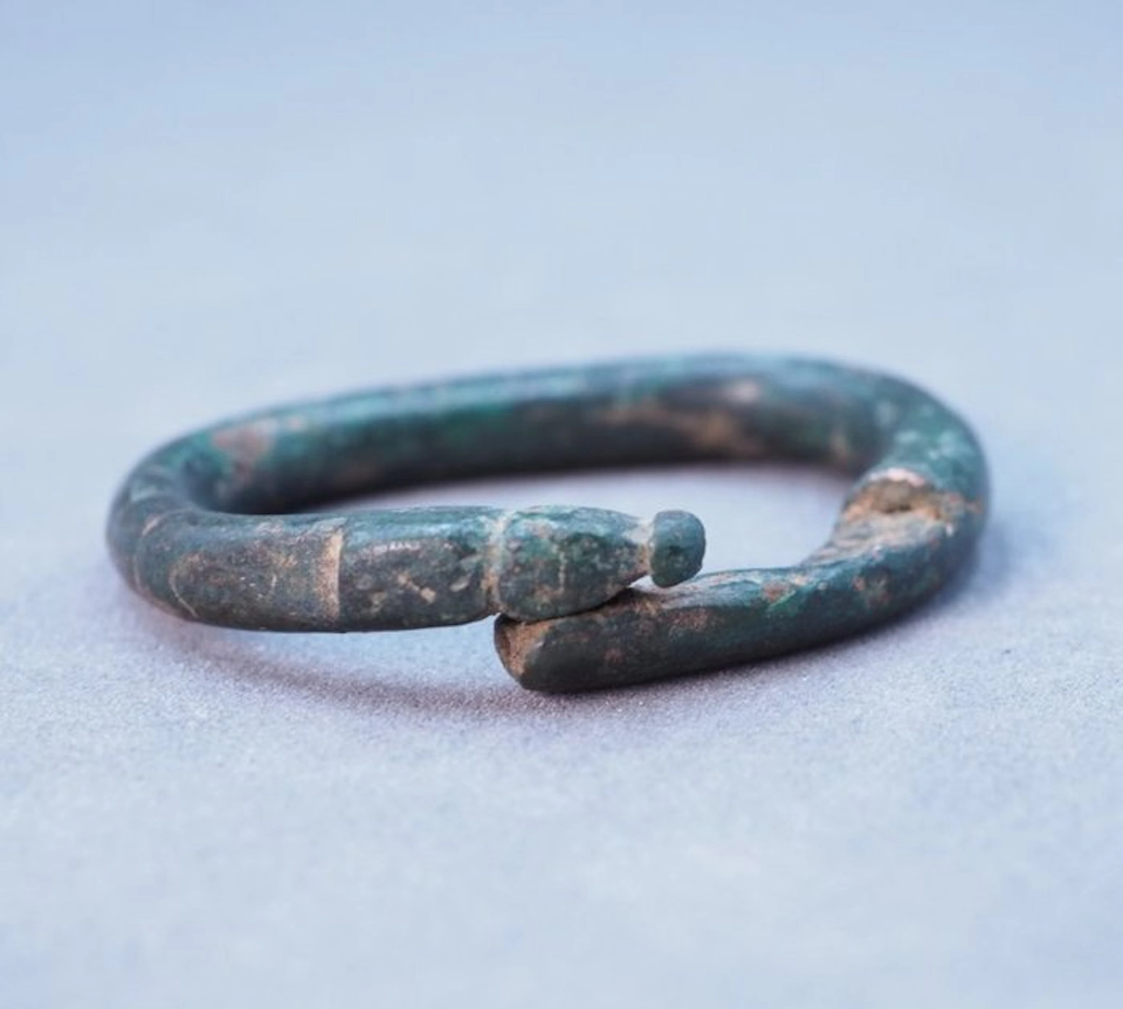 Bronze age Bronze Spiral ring - 35 mm