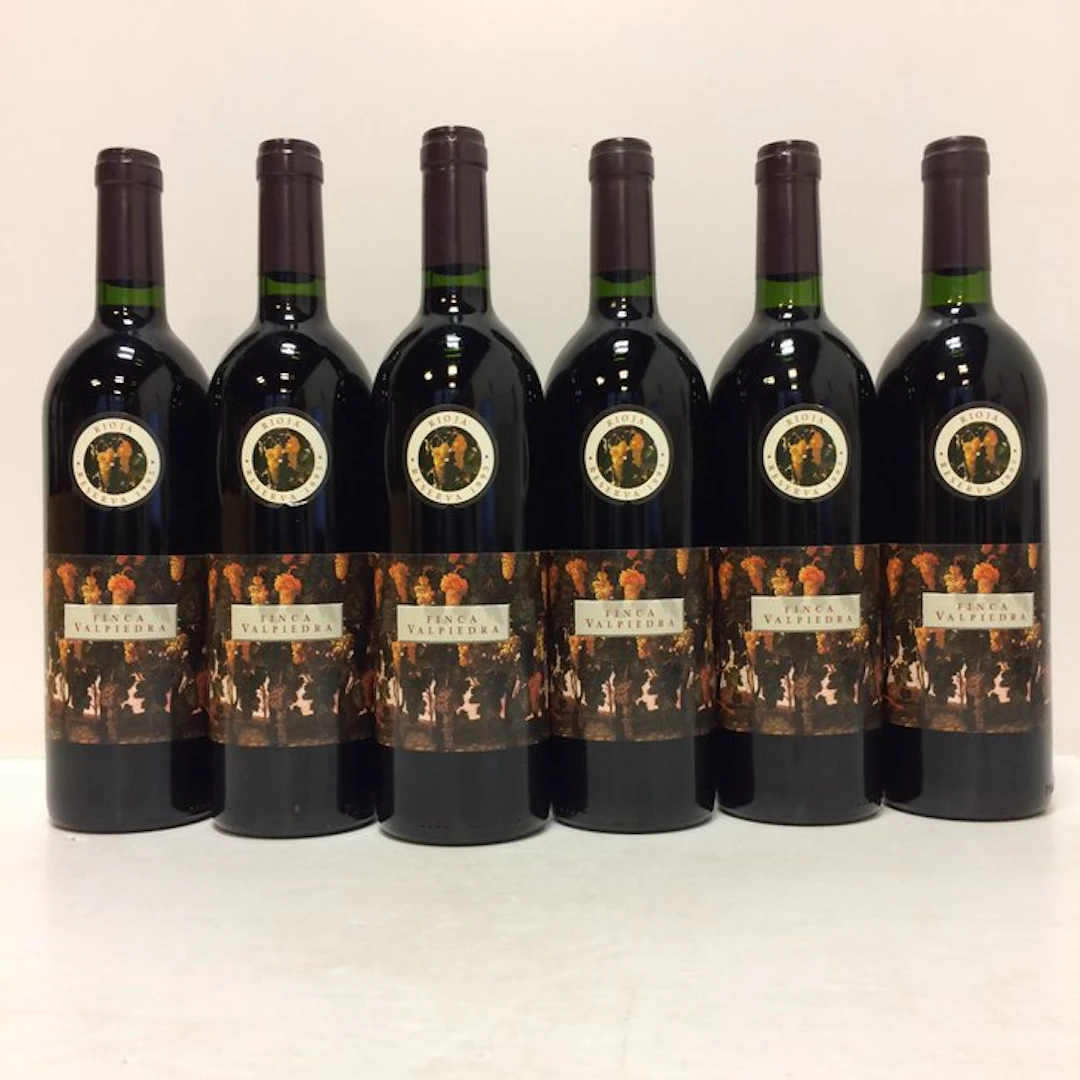 1995 Martinez Bujanda, Finca Valpiedra - Rioja Reserva - 6 Bottles (0.75L)