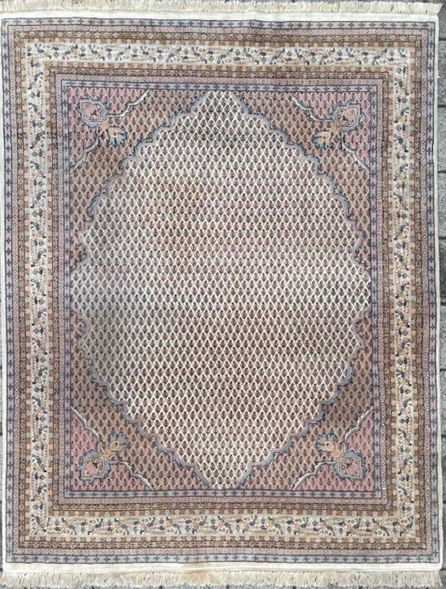 Indo Sarouk Mir Boteh - cleaned - hand-knotted - wool - Carpet - 250