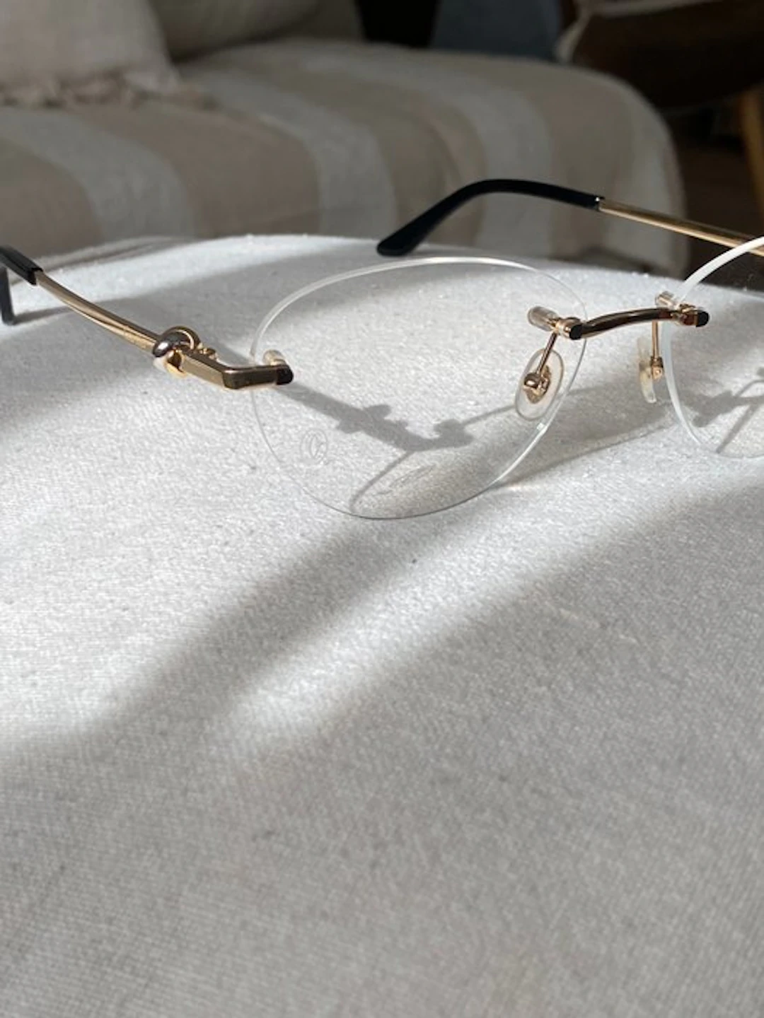 Cartier - Trinity rimless - Spectacles