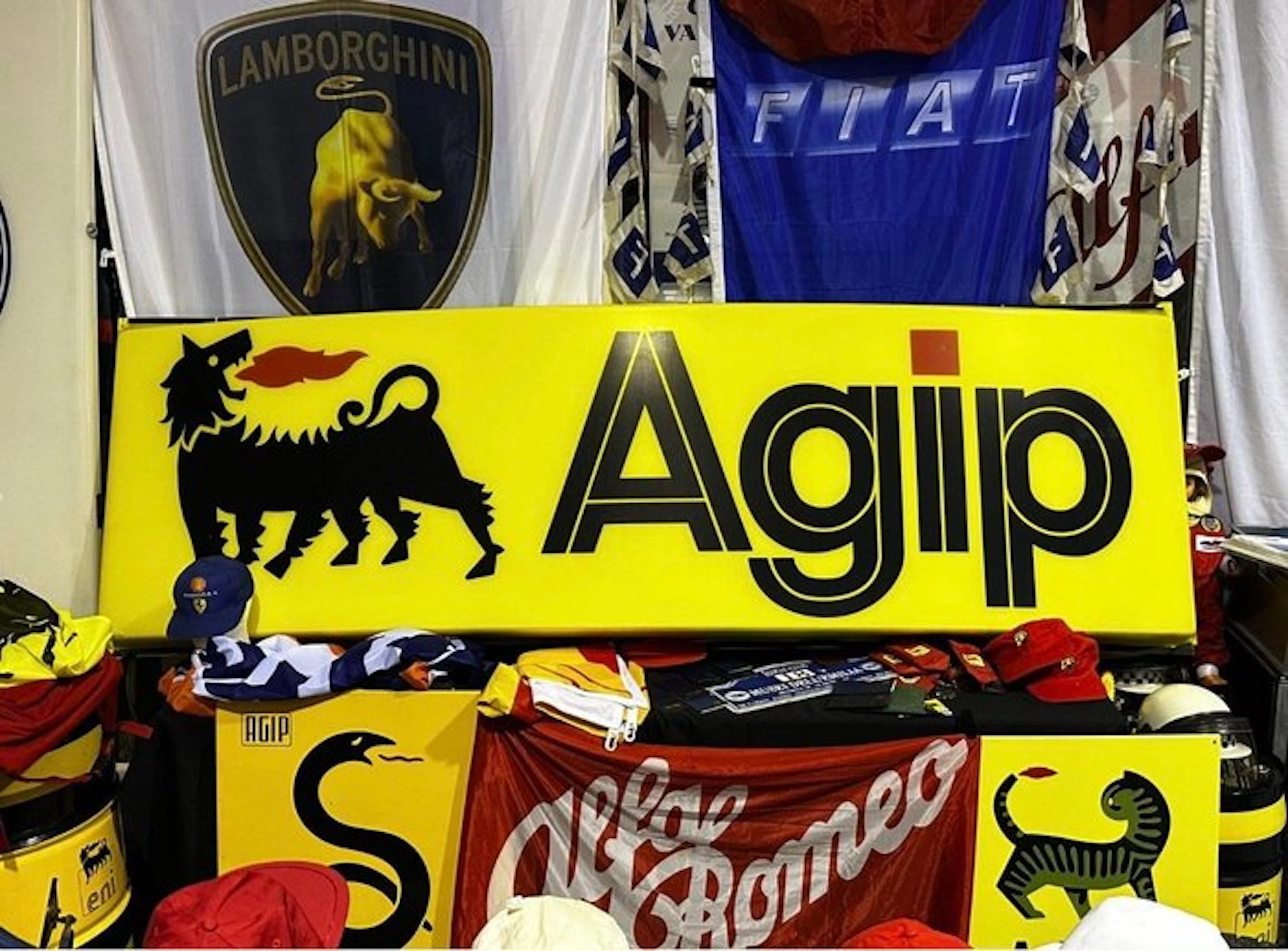 Sign - Agip - Petrol Station - XXL