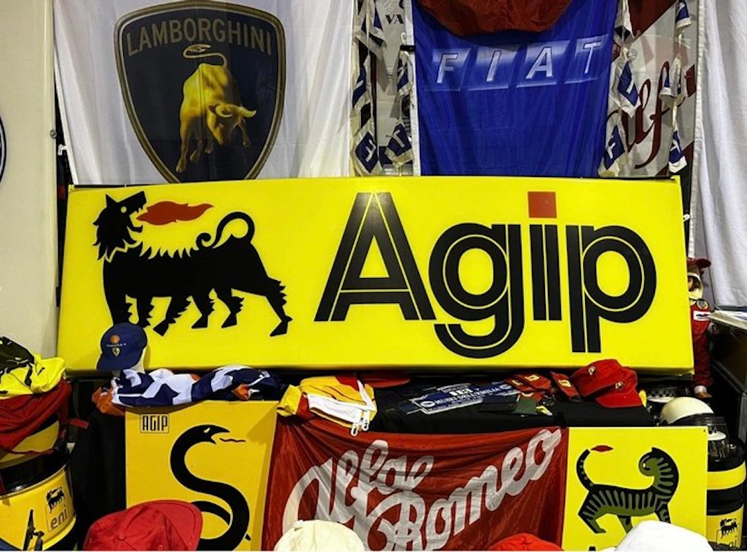 Sign - Agip - Petrol Station - XXL