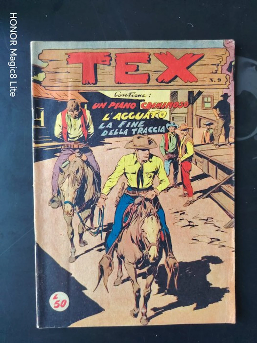 Tex Albo d'Oro Quarta serie n. 9 - Un piano criminoso. - 1 Comic - 1957