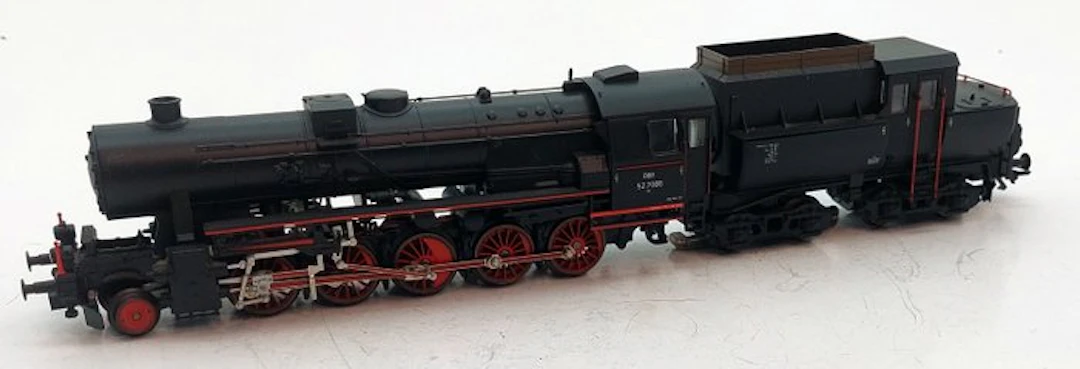 Märklin H0 - 3416 - Steam locomotive with tender (1) - BR 52 7088 - DB