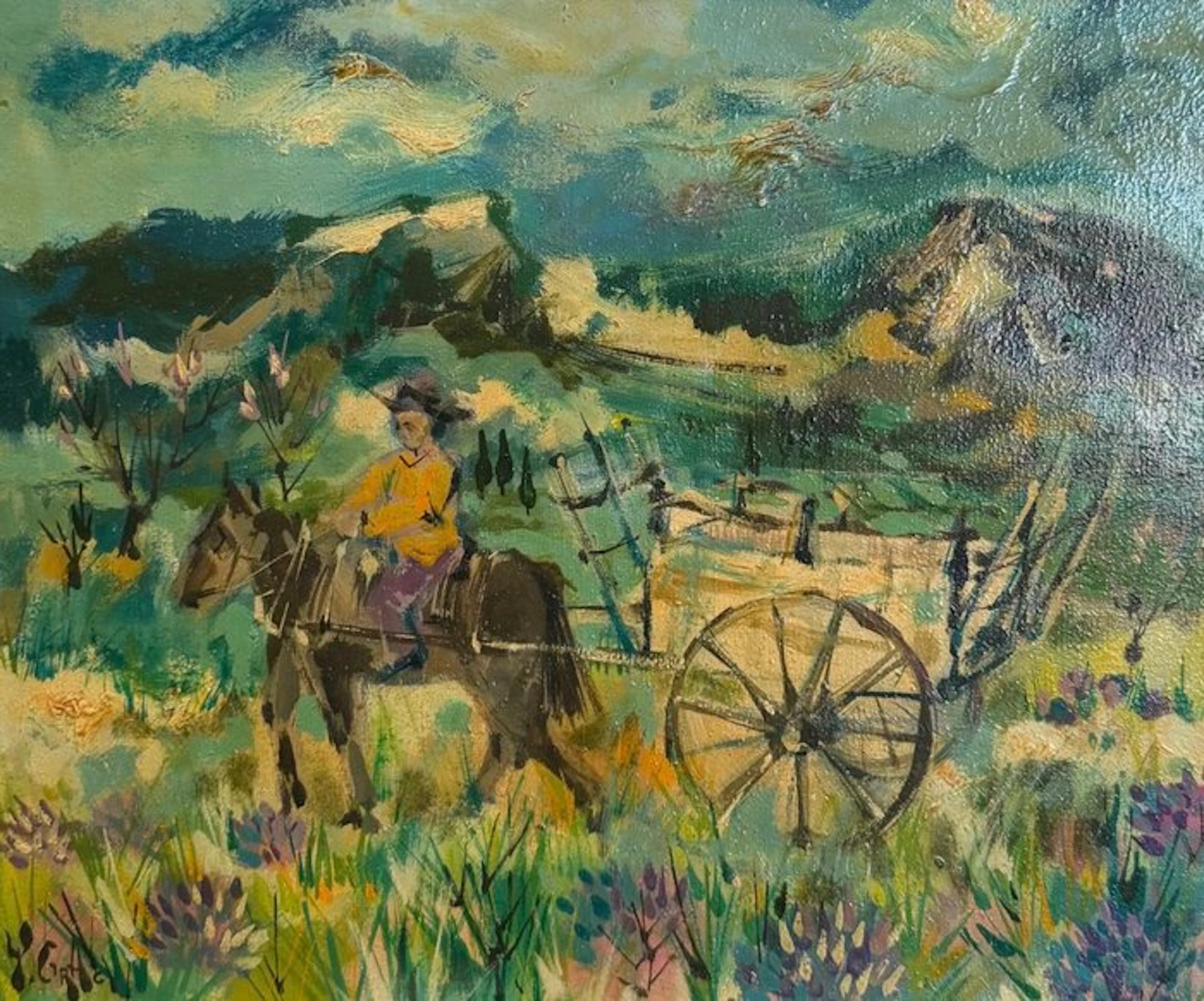 Yvon Grac (1945) - La Charette