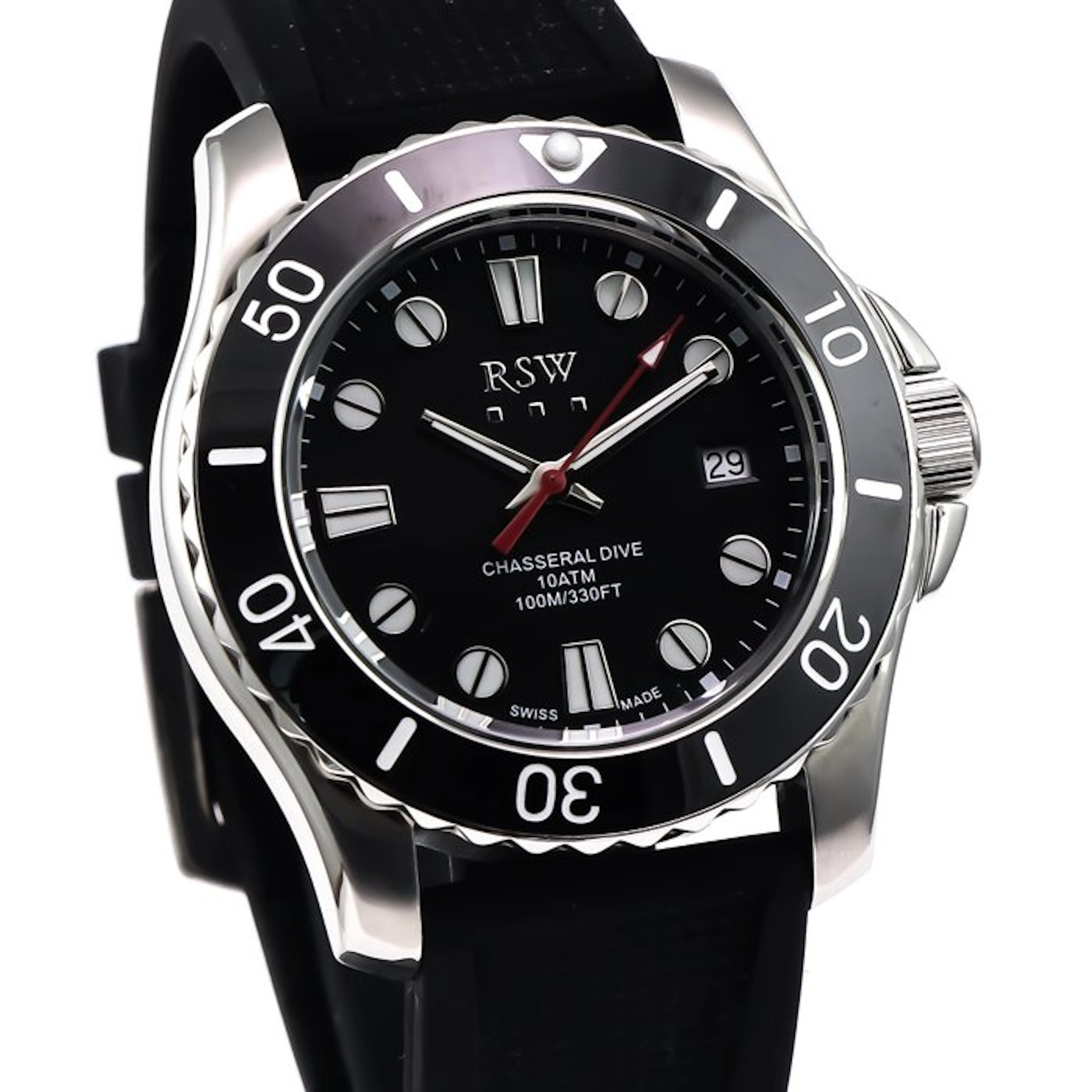 RSW - Chasseral Dive Quartz Swiss Watch - RSWM137-SX-3...