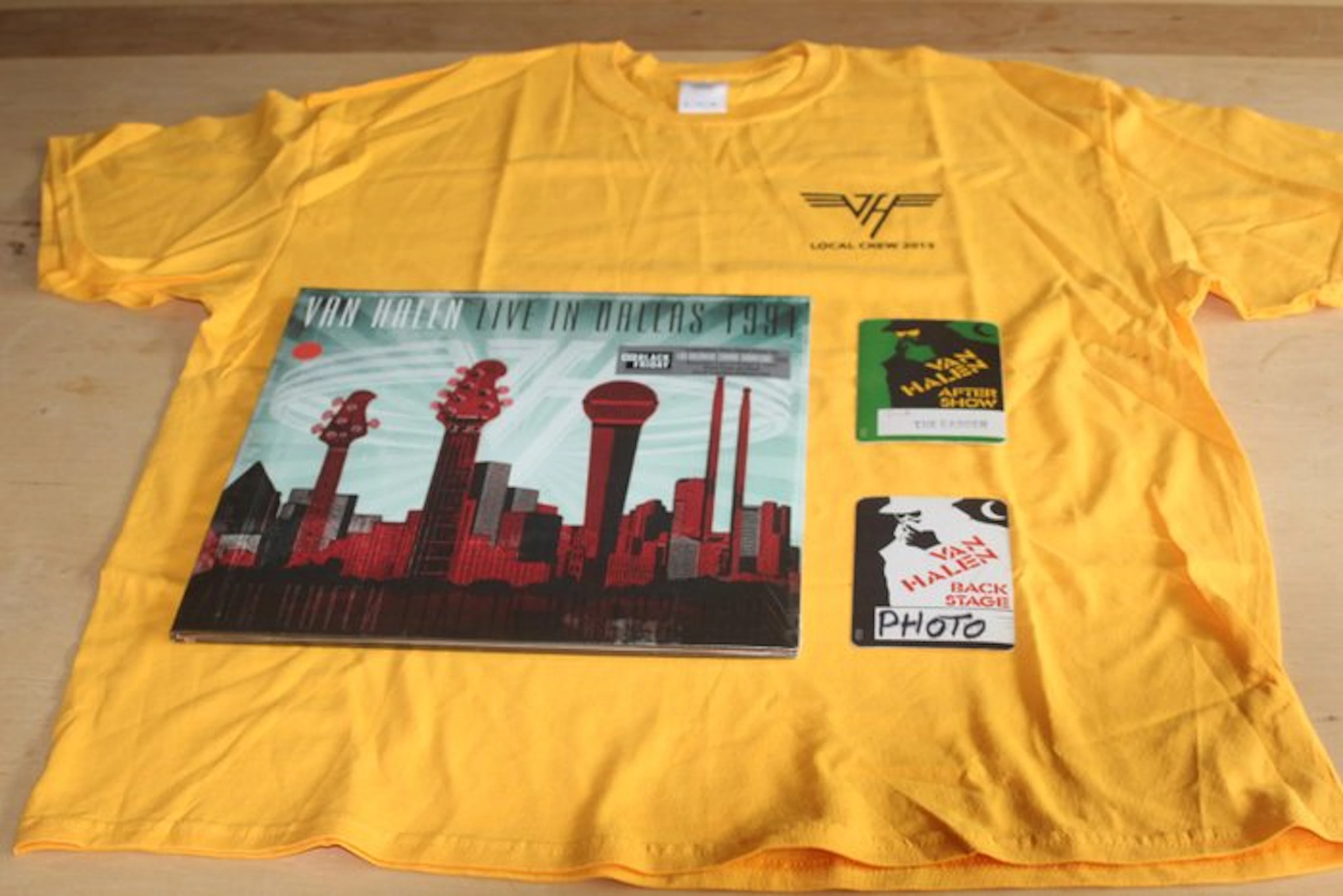 Van Halen - Live In Dallas 1991 2LP Red Vinyl + Backstage...