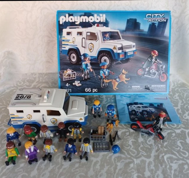 Playmobil - City - 9371 - Playmobil Camión blindado City...