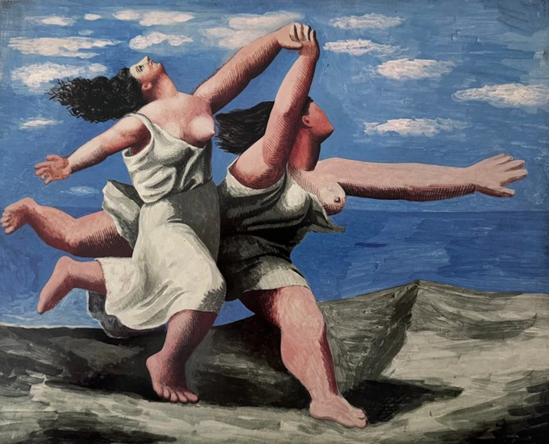 Pablo Picasso (1881-1973) - “Women Running on the Beach, 1922”.