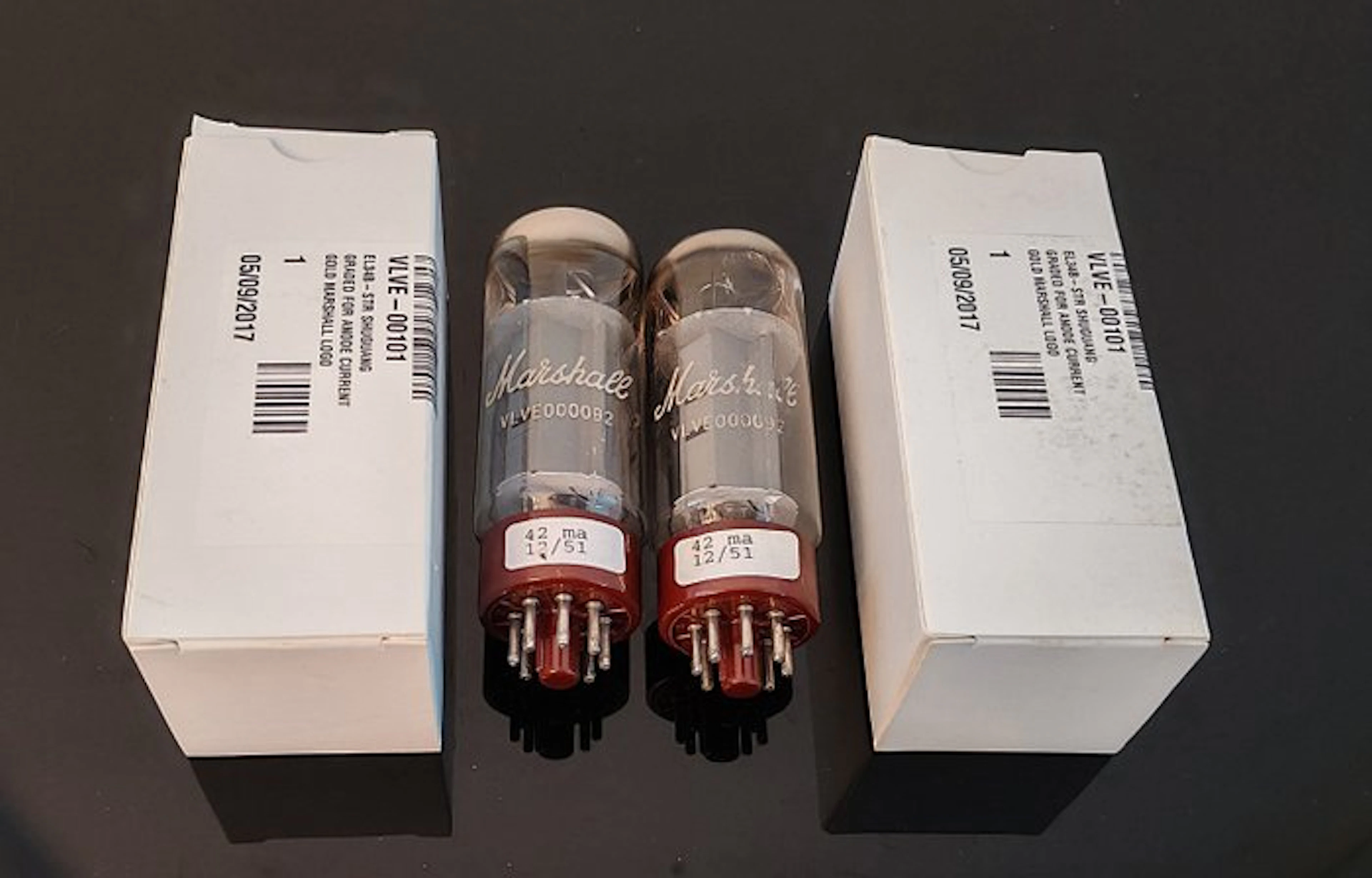 MARSHALL - EL 34 Vacuum Tubes (Matched Pair) Audio component