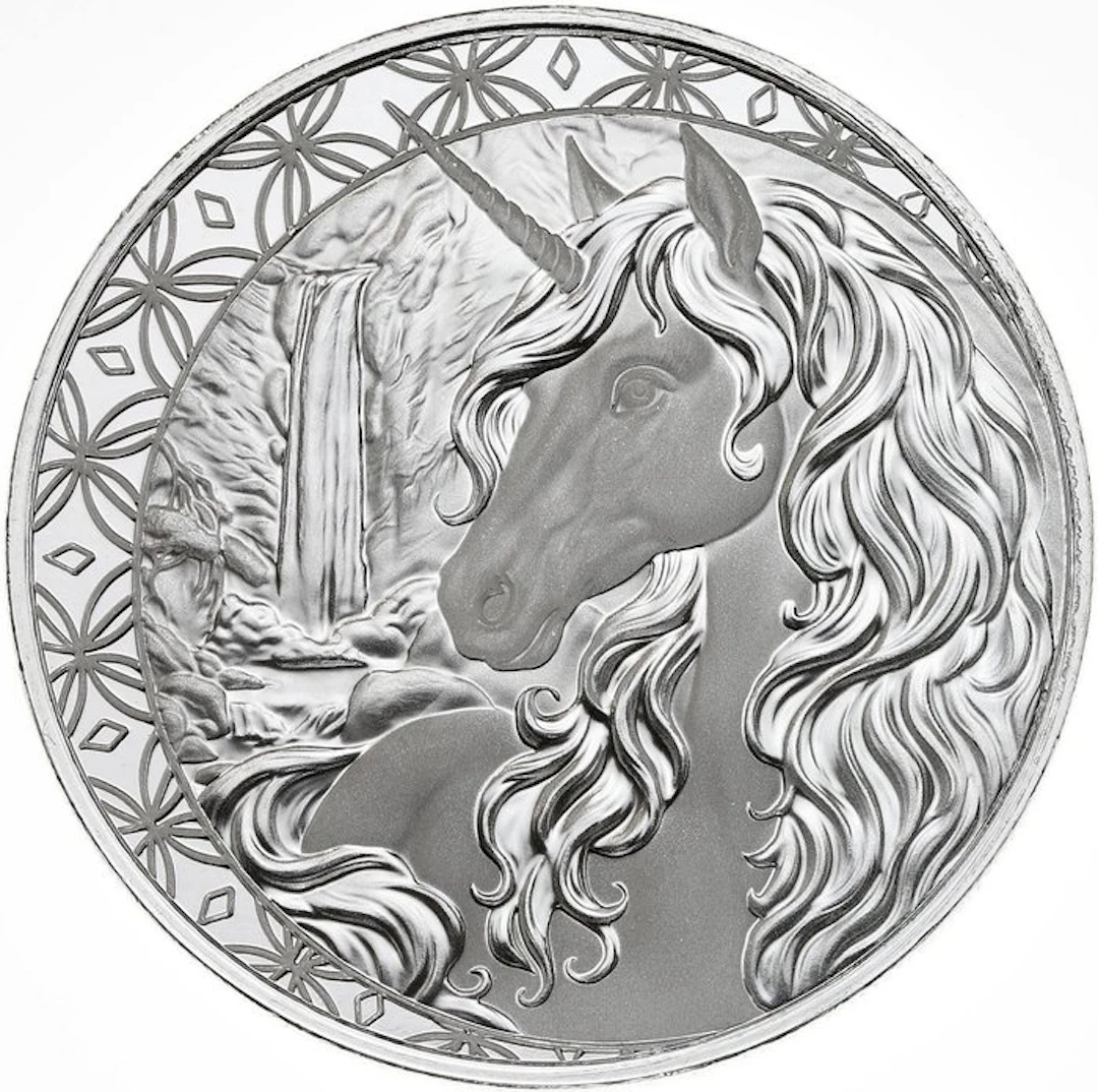 1 Troy Ounce - Silver .999 - Unicorn 2025 - 31,1 gram...