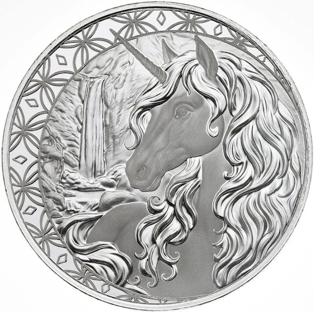 1 Troy Ounce - Silver .999 - Unicorn 2025 - 31,1 gram...
