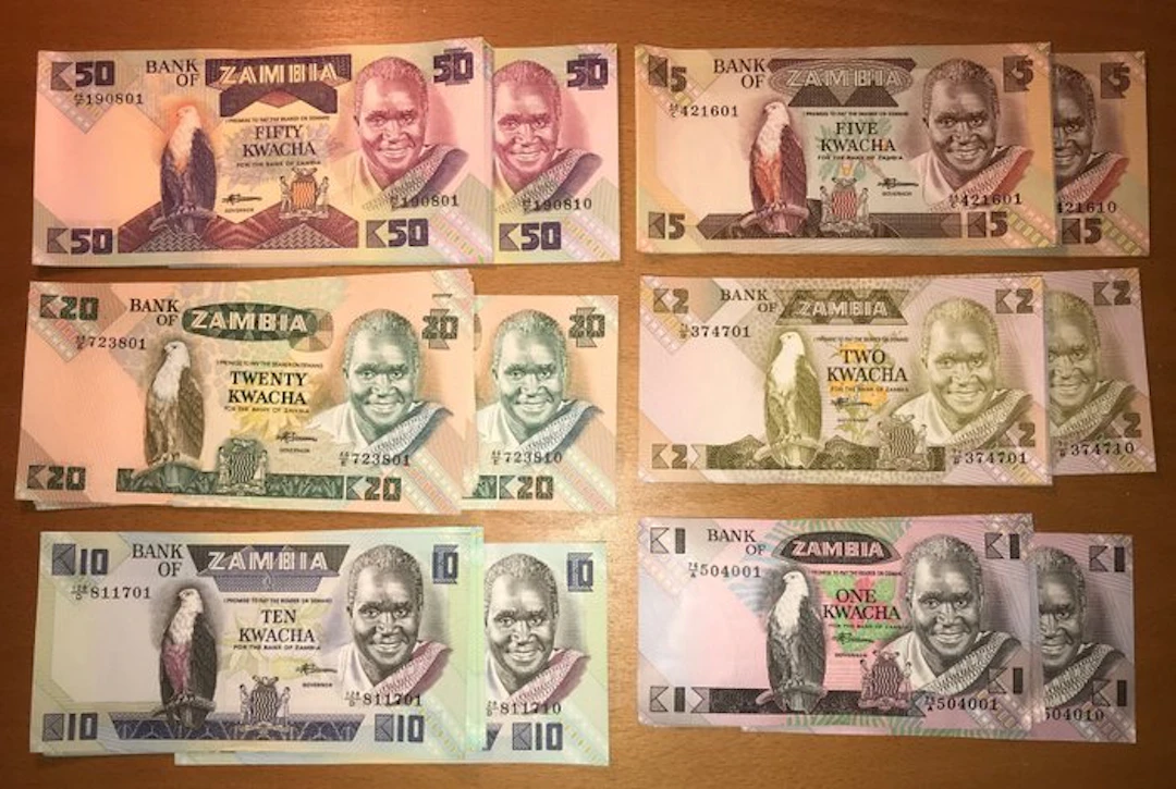 Zambia. - 25 x 1