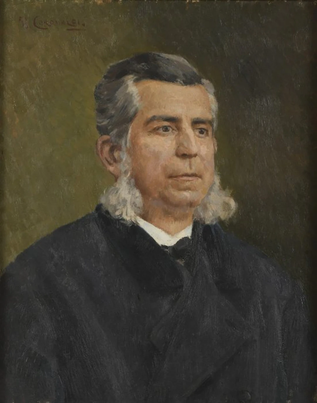 Umberto Coromaldi (1870–1948) - Ritratto di borghese dell'ottocento