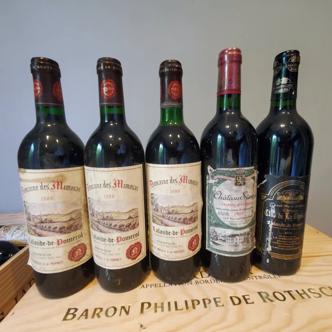 1998 x 3 Domaine des Mimosas 1999 Chateau Siaurac & 2000...