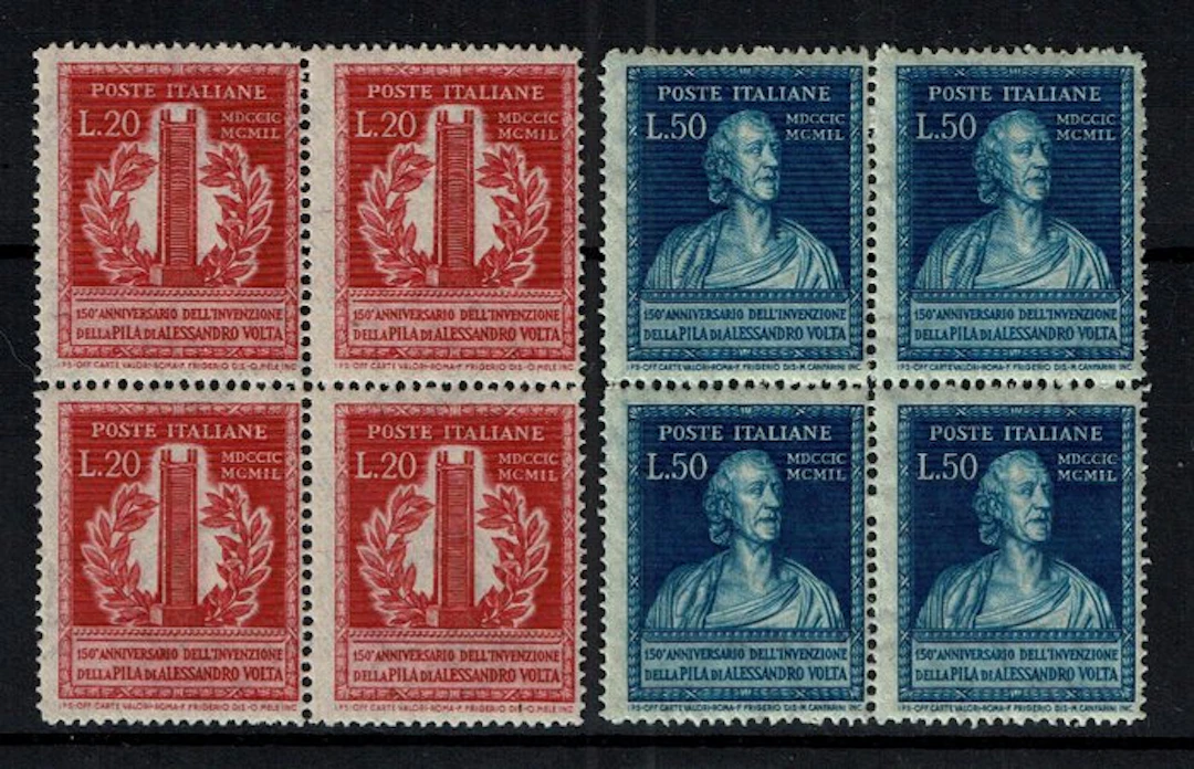 Italian Republic 1949 - Alessandro Volta