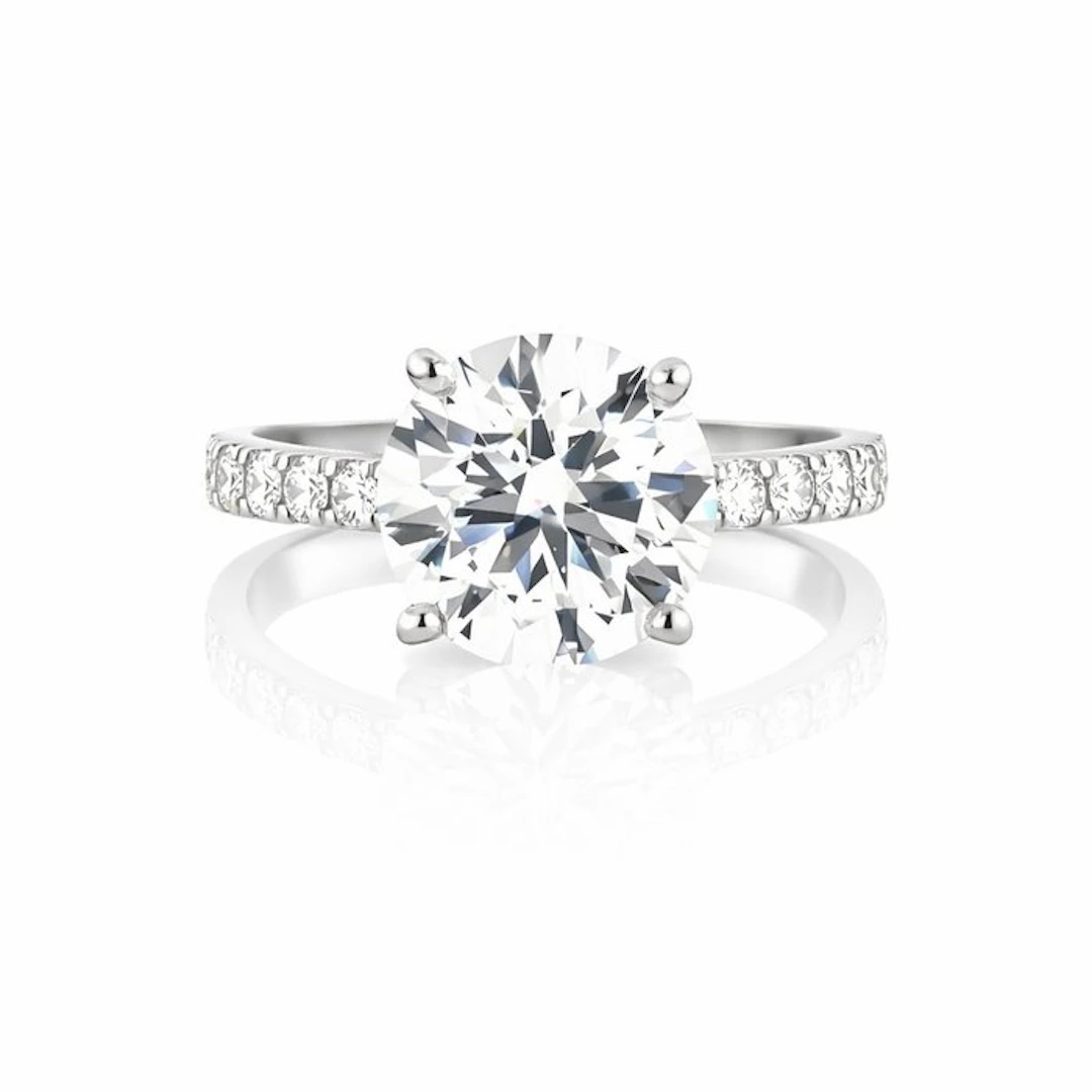 No reserve price - Ring - 14 kt
