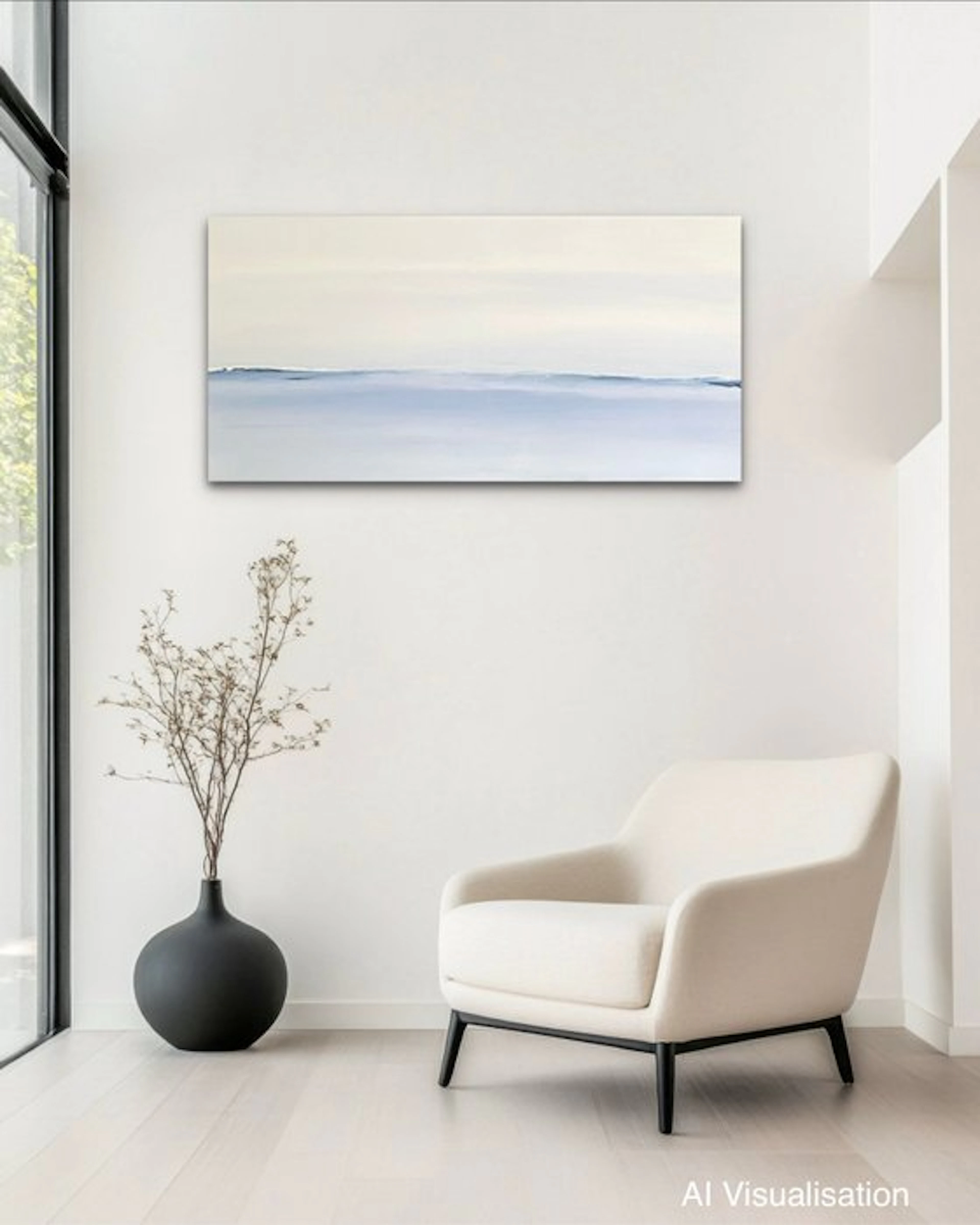 Andreea Zecheru - Infinite Blue (II) - XL