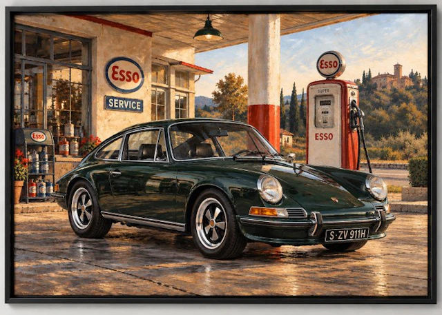 Artwork - porsche limited edition artwork - 911 - 2026