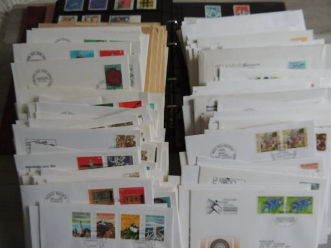 Switzerland - Stamp collection + 345 FDCs & various documents