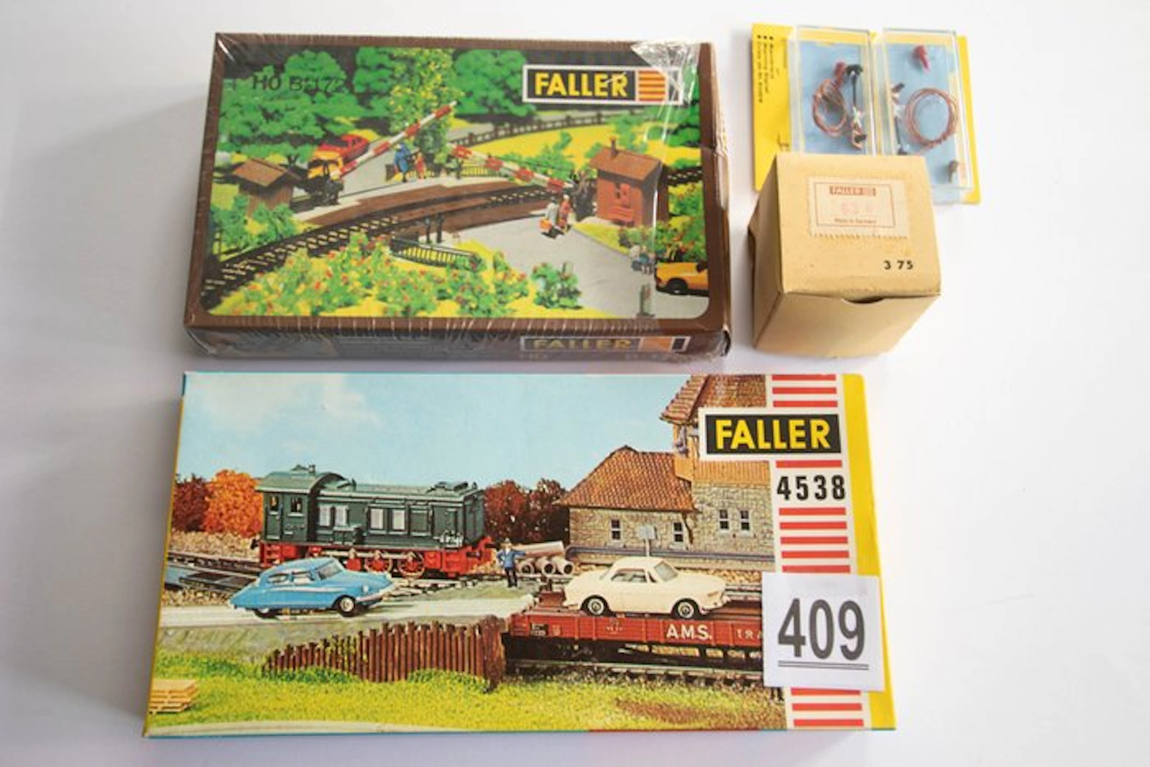 Faller, AMS H0 - b172/4538/638/4038 - Model train buildings (4)