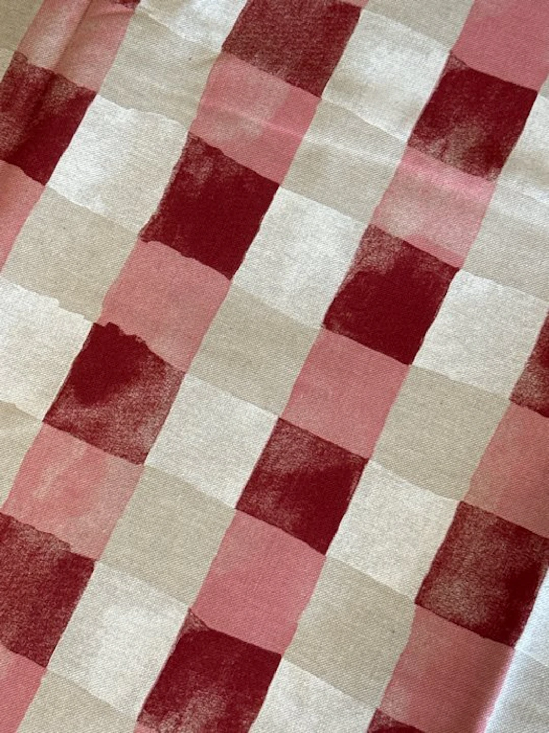 San Leucio top quality - Exclusive red checkered sofa...