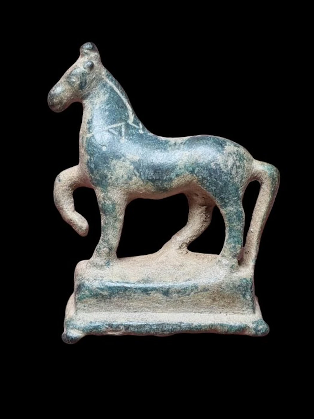 Ancient Roman Bronze Stunning Horse Statue