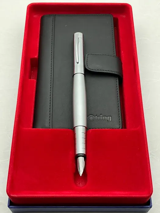 Rotring Notebook Rotring - Notebook en initial - No reserve price - Fountain pen | Barnebys
