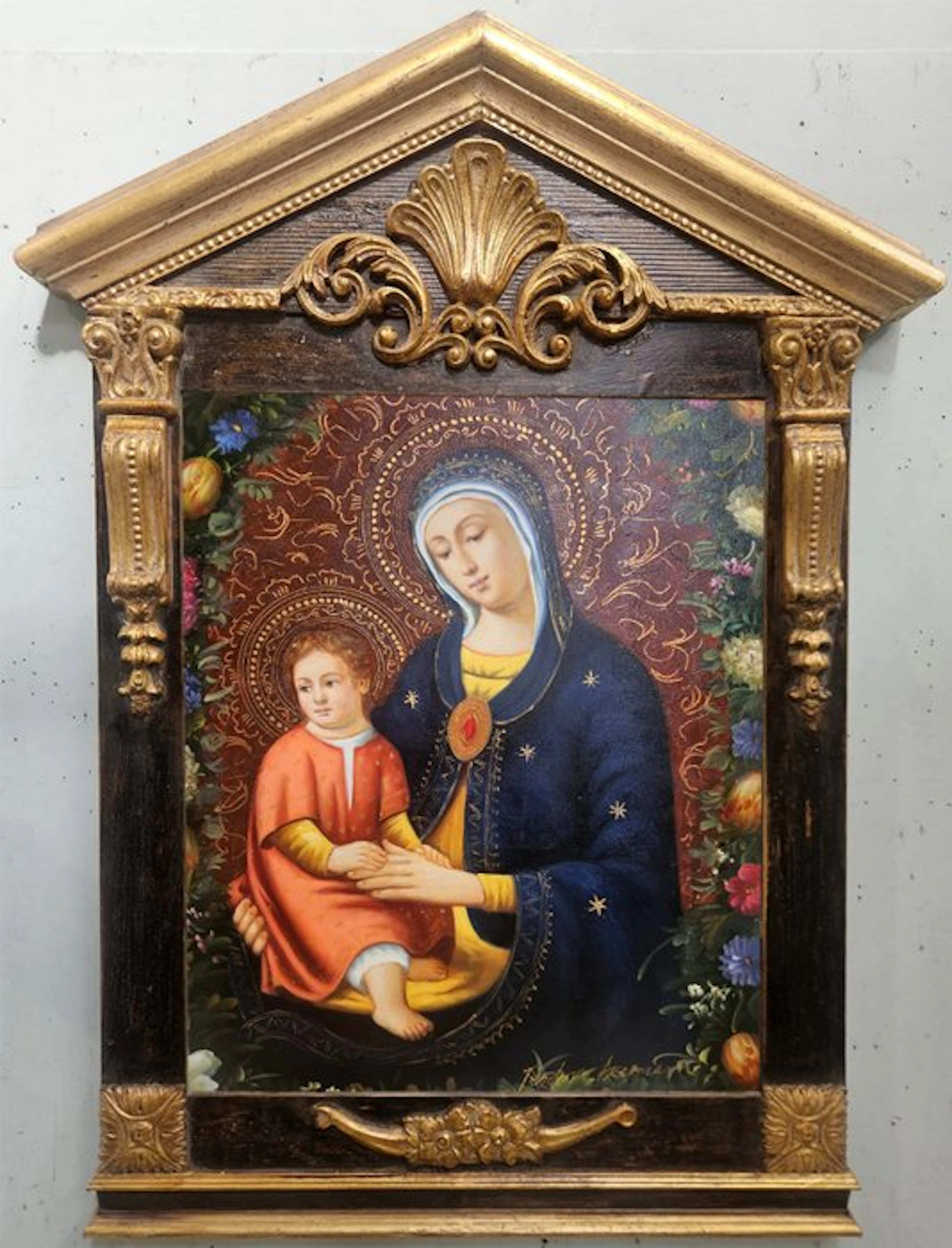 Teodoro Akerman (XX) - Madonna con Bambino