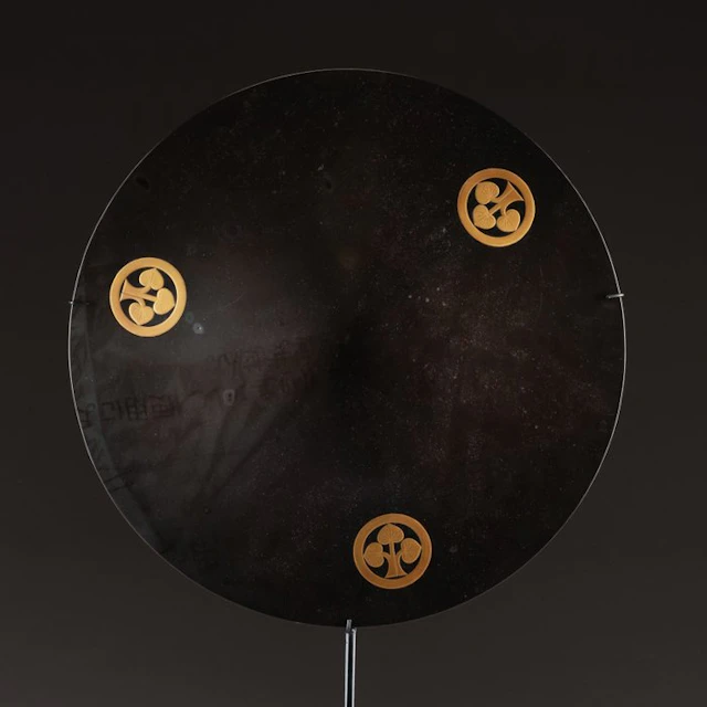 Jingasa 陣笠 (samurai traveling hat) - Lacquered wood...
