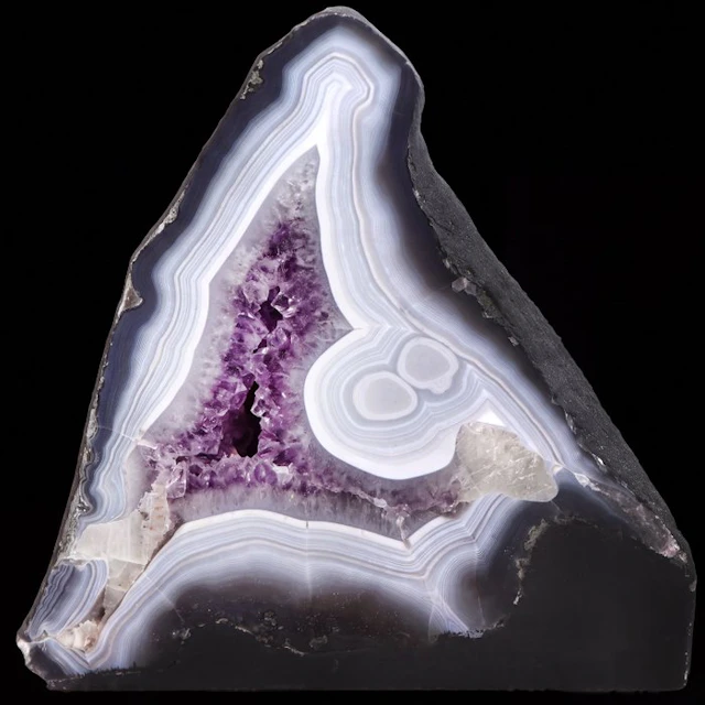 Amethyst & Agate - Geode - 26x26x16 cm- 8.4 kg