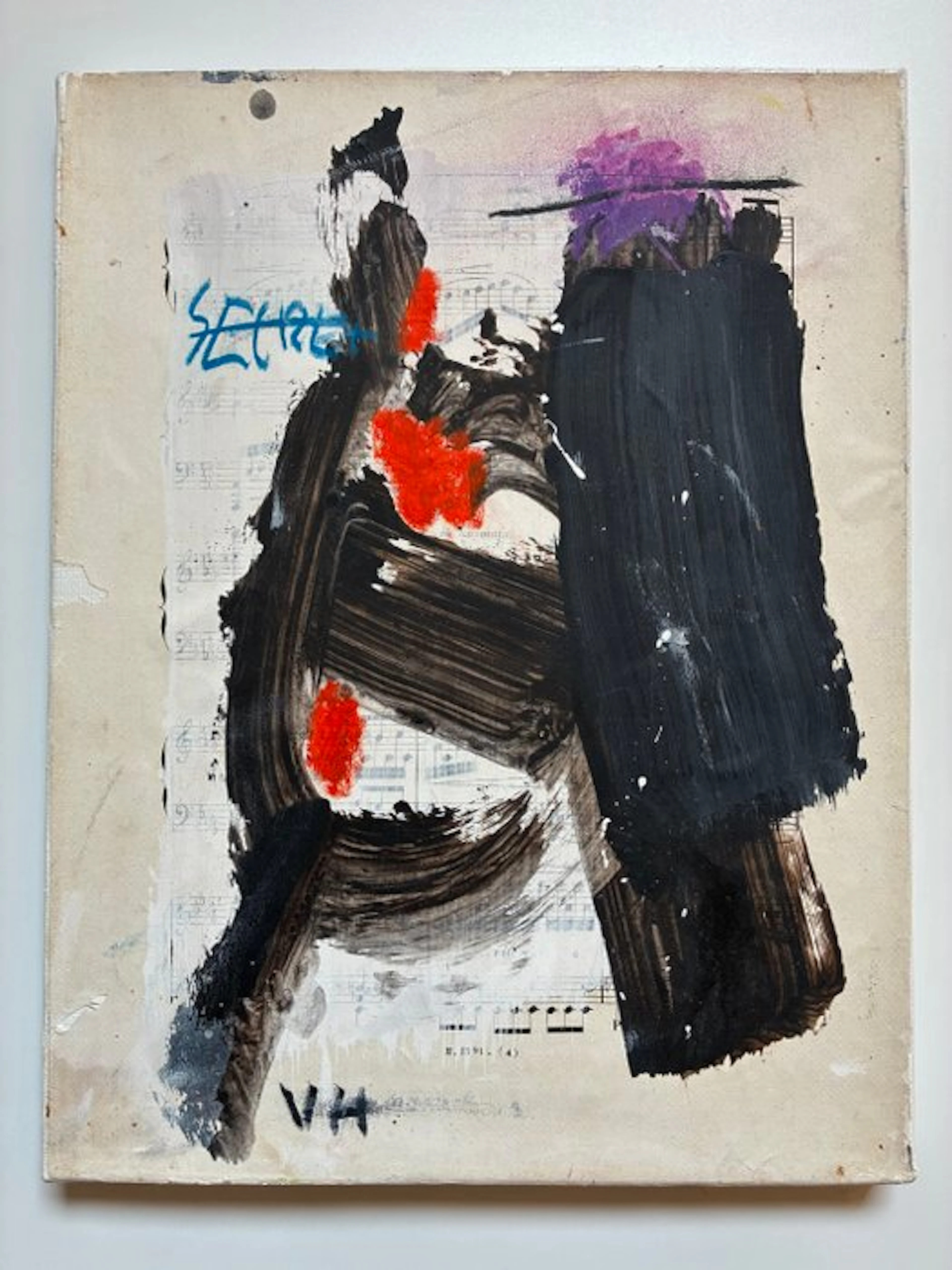 Victor Hasch (1945-2012) - Composition abstraite