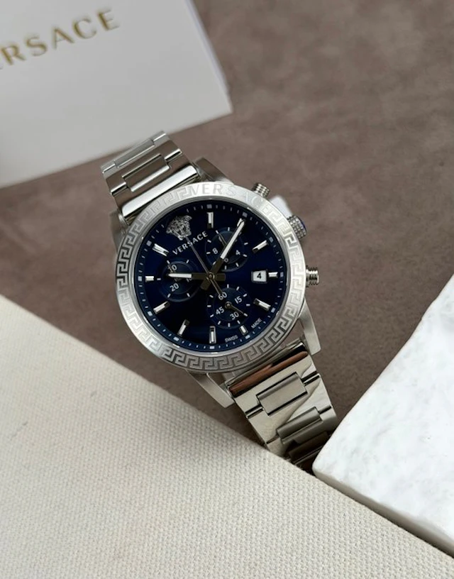 Versace - Sport Tech Chronograph Date Blue/Silver...