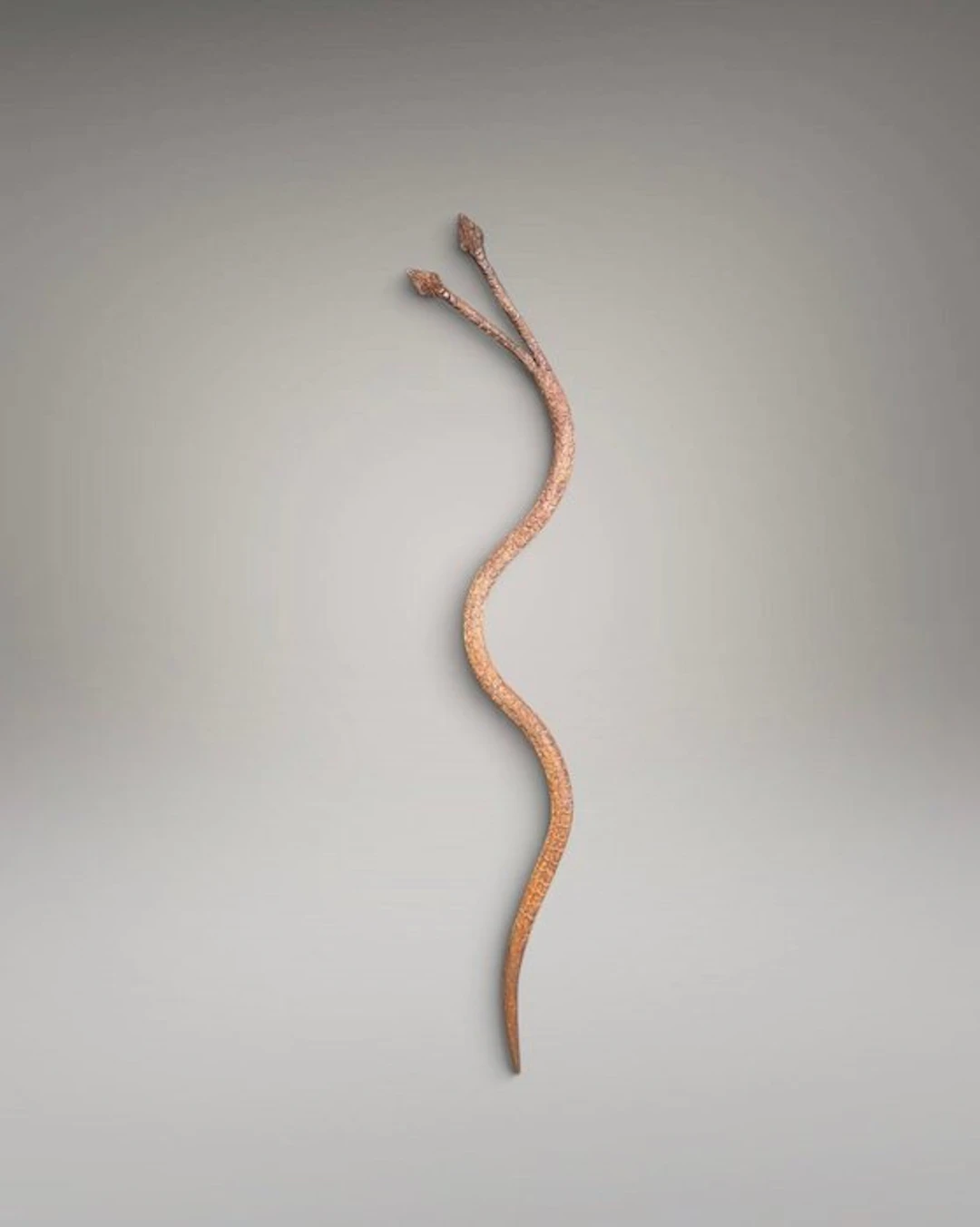 Mumuye currency (70 cm) - Two-headed Mumuye serpent...