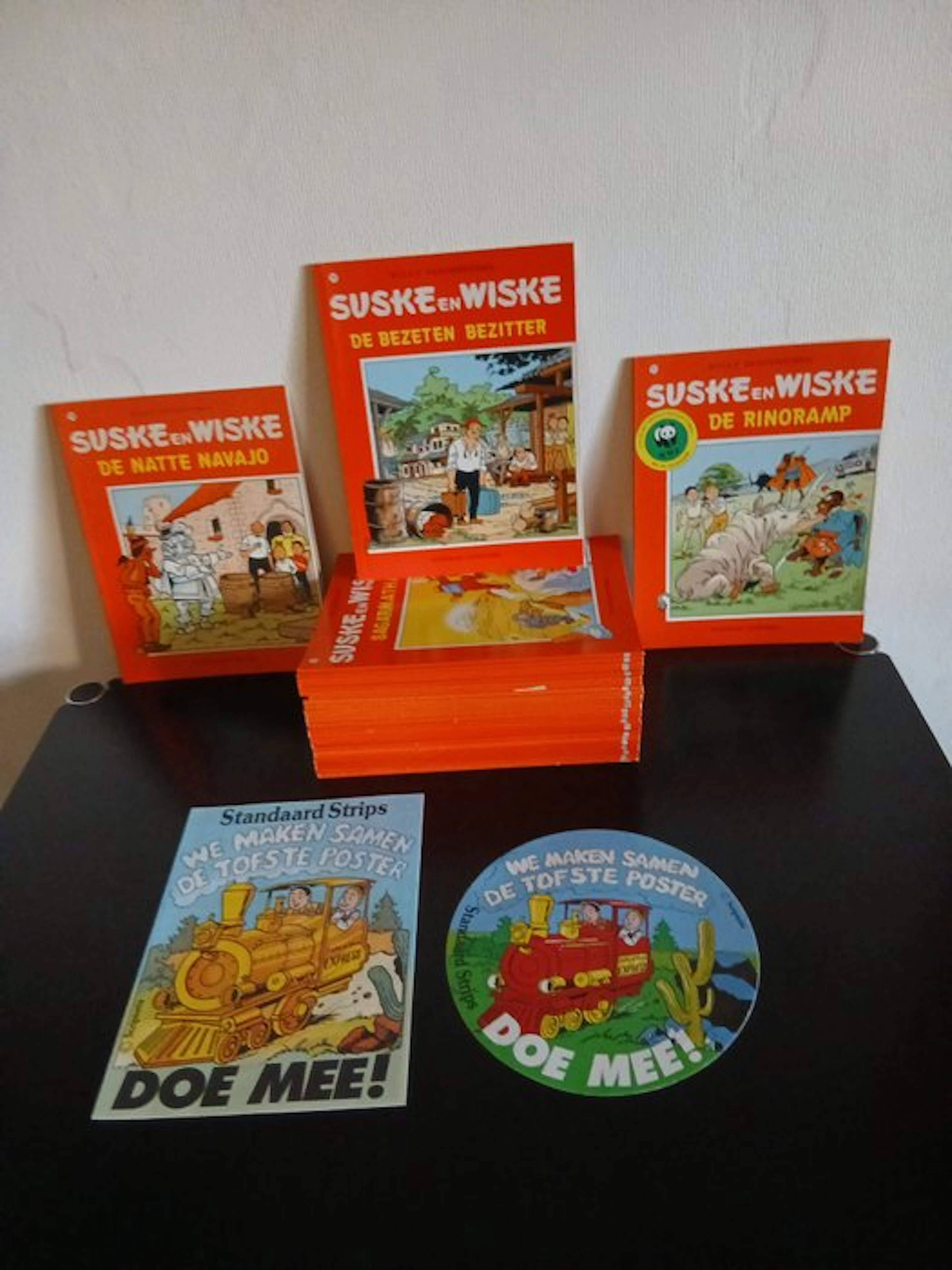 Suske en Wiske 196 t/m 222 - inclusief trein-spaaractie...