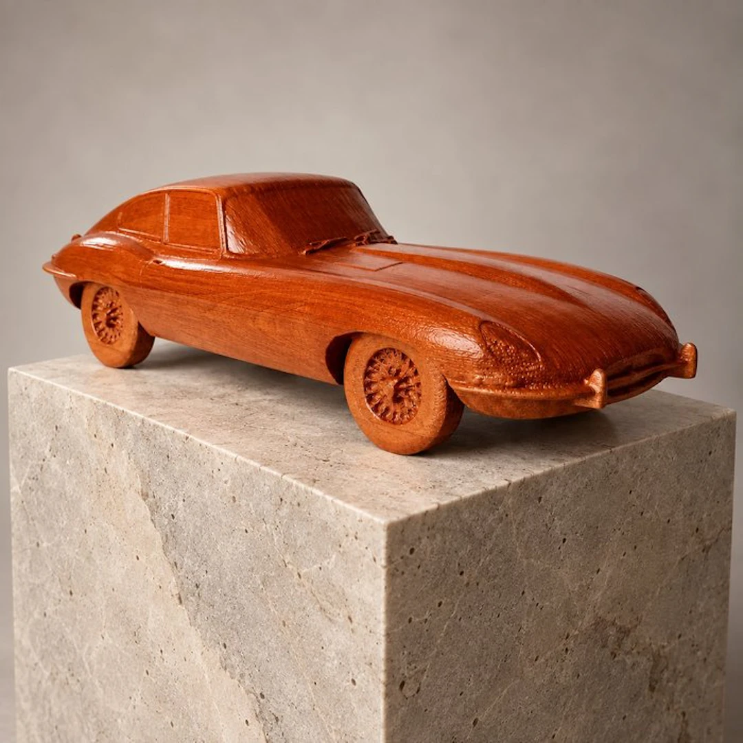 1:16 - Model sports car - E-Type FHC Series 1 1972