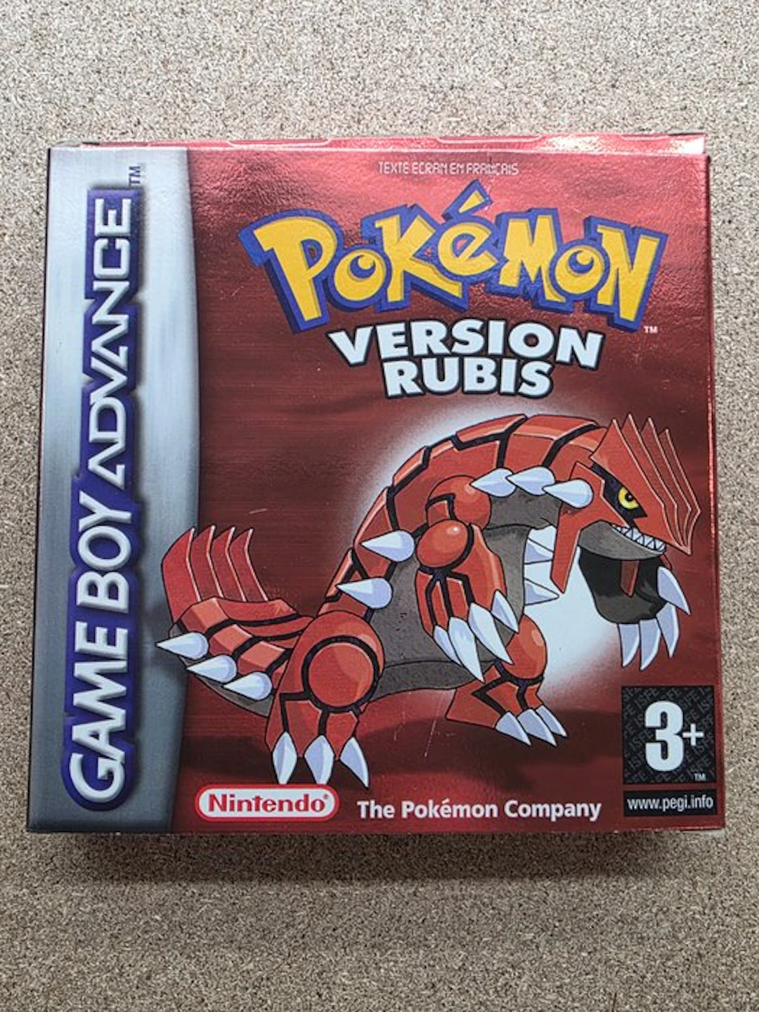 Nintendo - Gameboy Advance - Pokémon Ruby Version (EUR)...