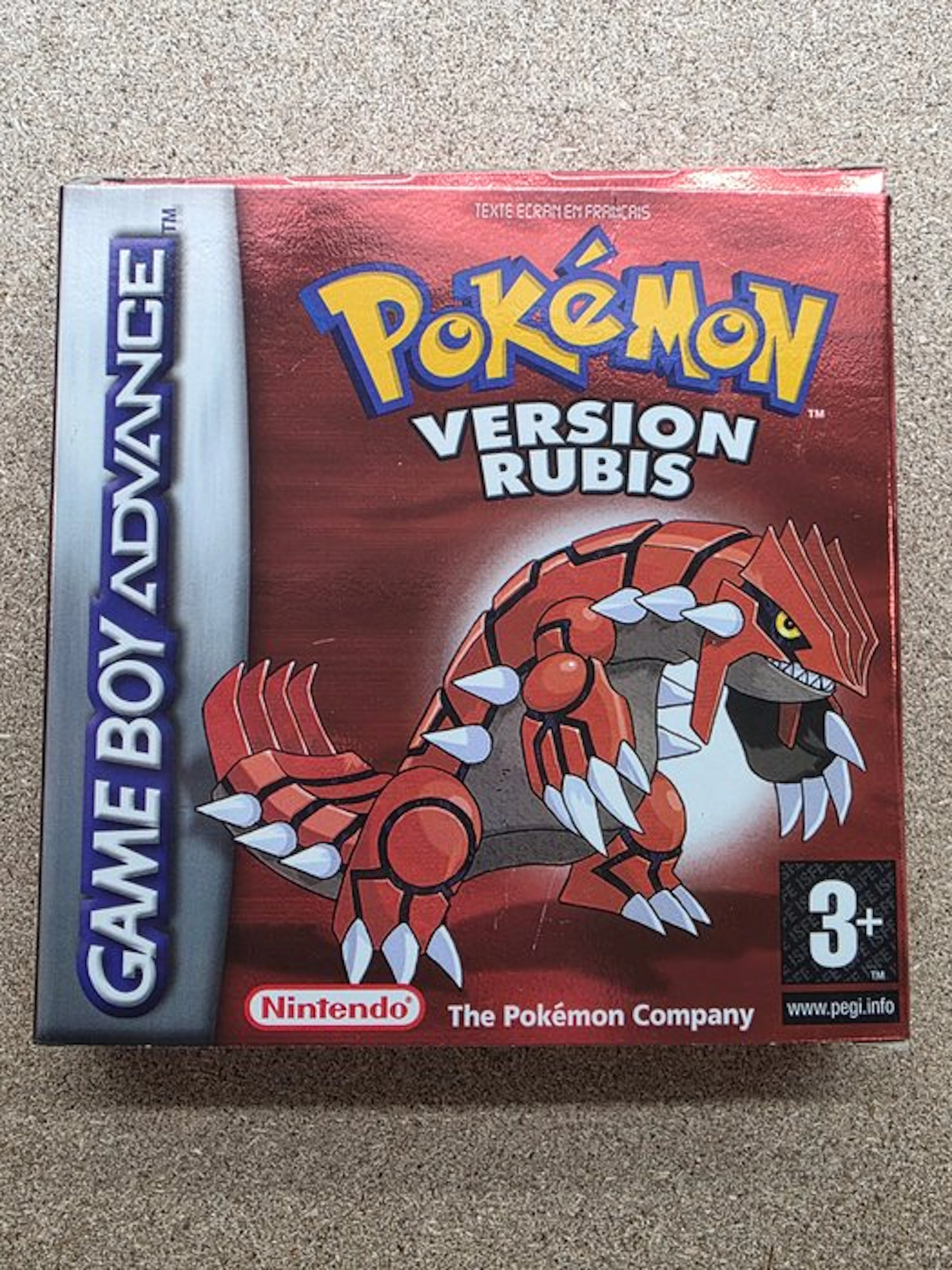 Nintendo - Gameboy Advance - Pokémon Ruby Version (EUR)...