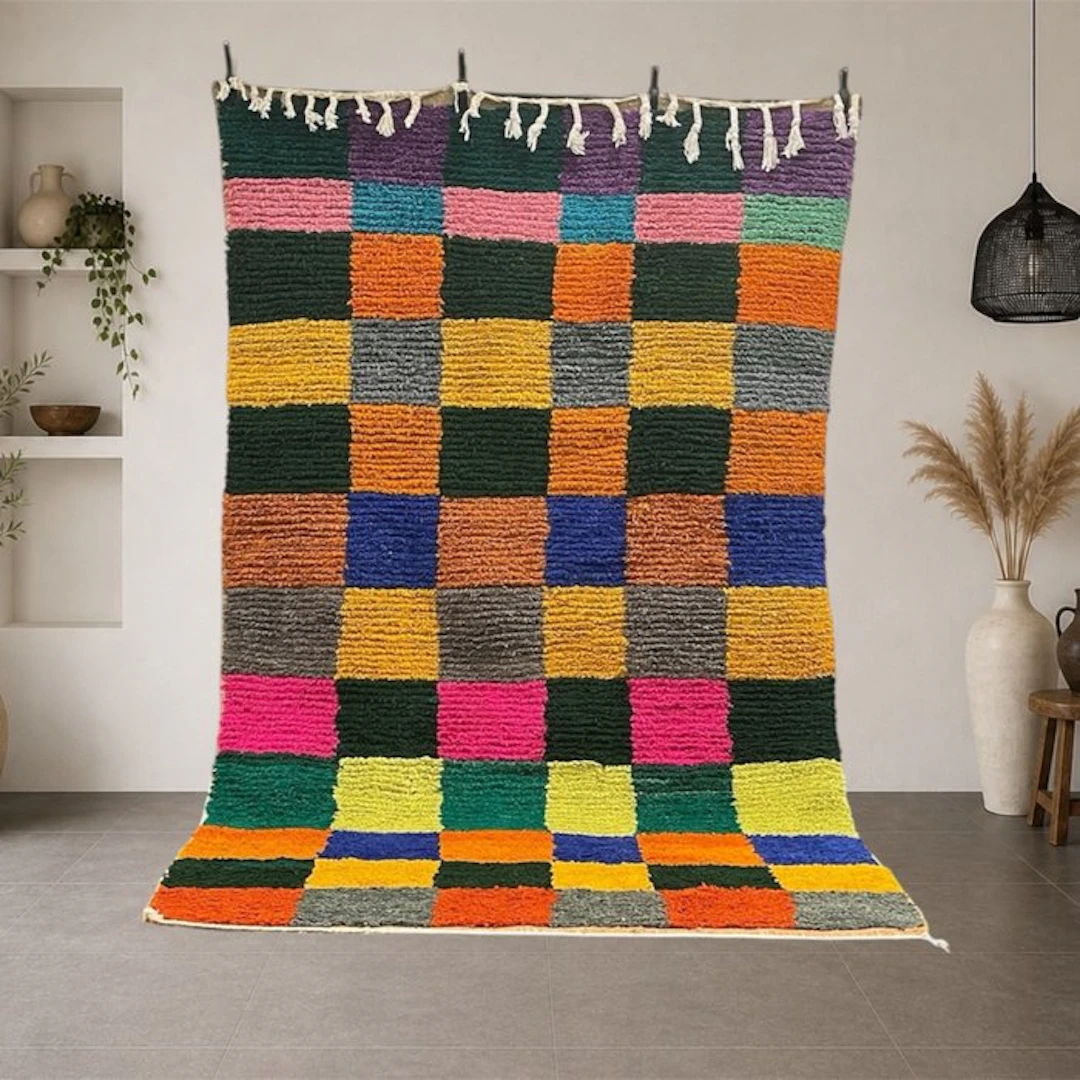 Berber, Azilal Berber Rug for Contemporary Interiors - Carpet - 245 cm - 150 cm