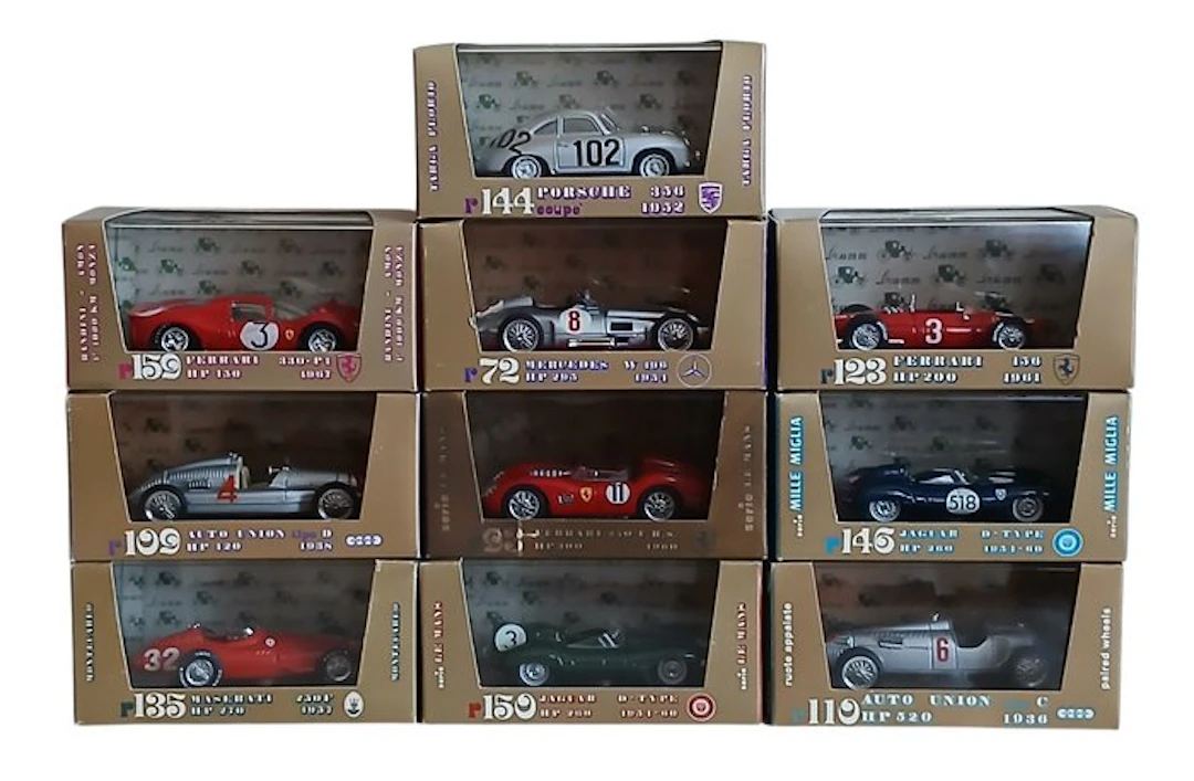 Brumm 1:43 - Model car (10) - Lotto con 10 Modelli Brumm