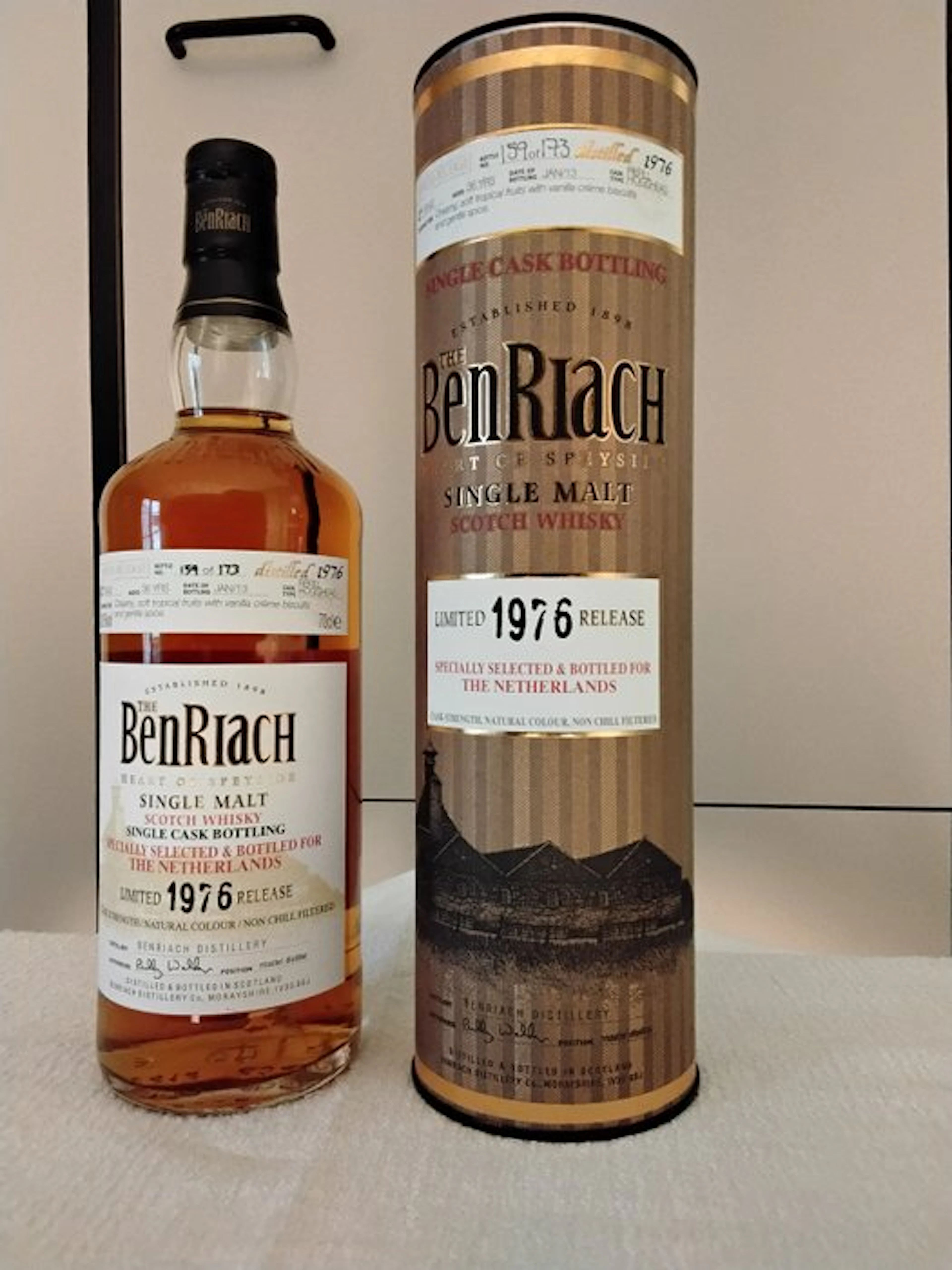 Benriach 1976 36 years old Cask no. 3042 - b. 2013 - 70cl