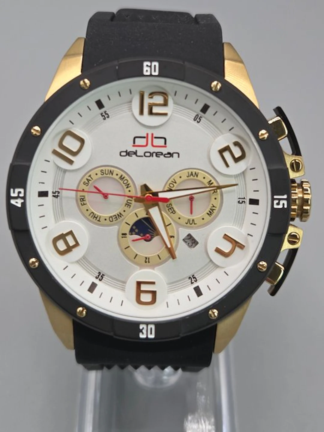 DeLorean Watch Uhr Full Calendar - Back to the Future...